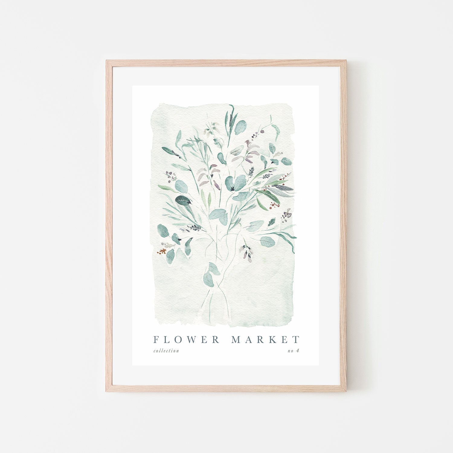 wall-art-print-canvas-poster-framed-Flower Market, Style D-GIOIA-WALL-ART