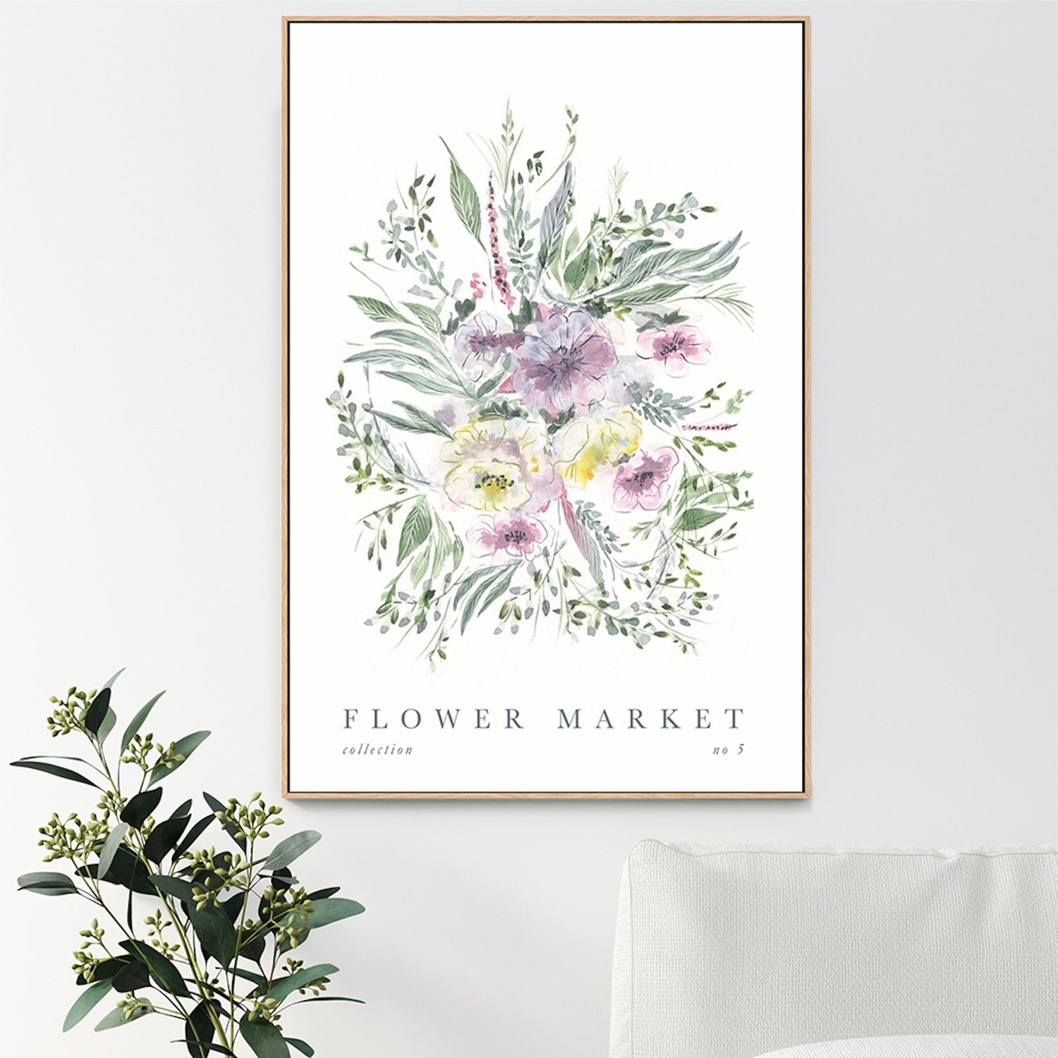 Flower Market, Style E , By Lucrecia Caporale