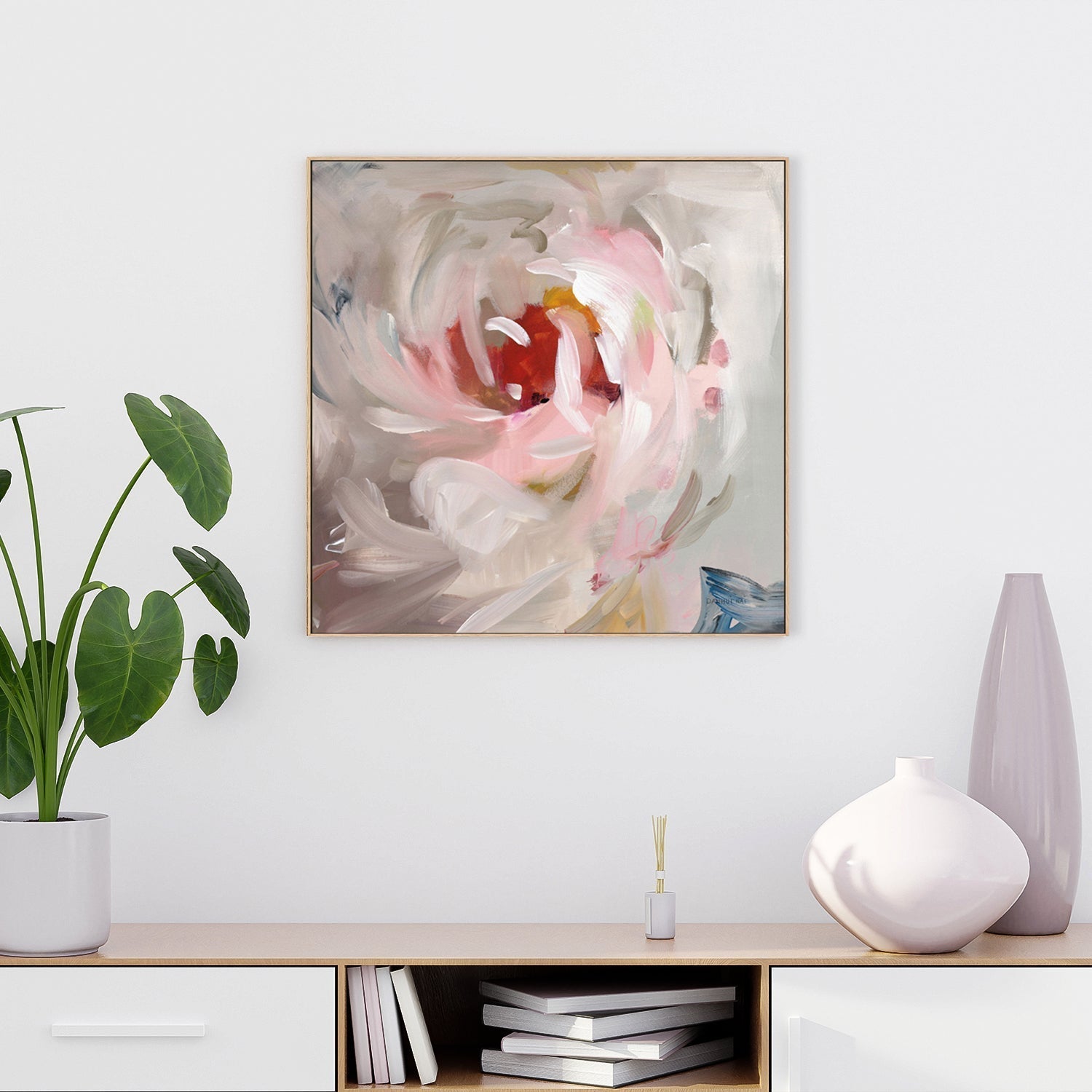 wall-art-print-canvas-poster-framed-Flower Soul-by-Danhui Nai-Gioia Wall Art