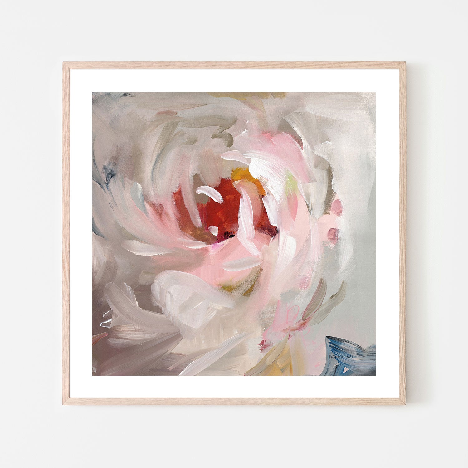 wall-art-print-canvas-poster-framed-Flower Soul-by-Danhui Nai-Gioia Wall Art