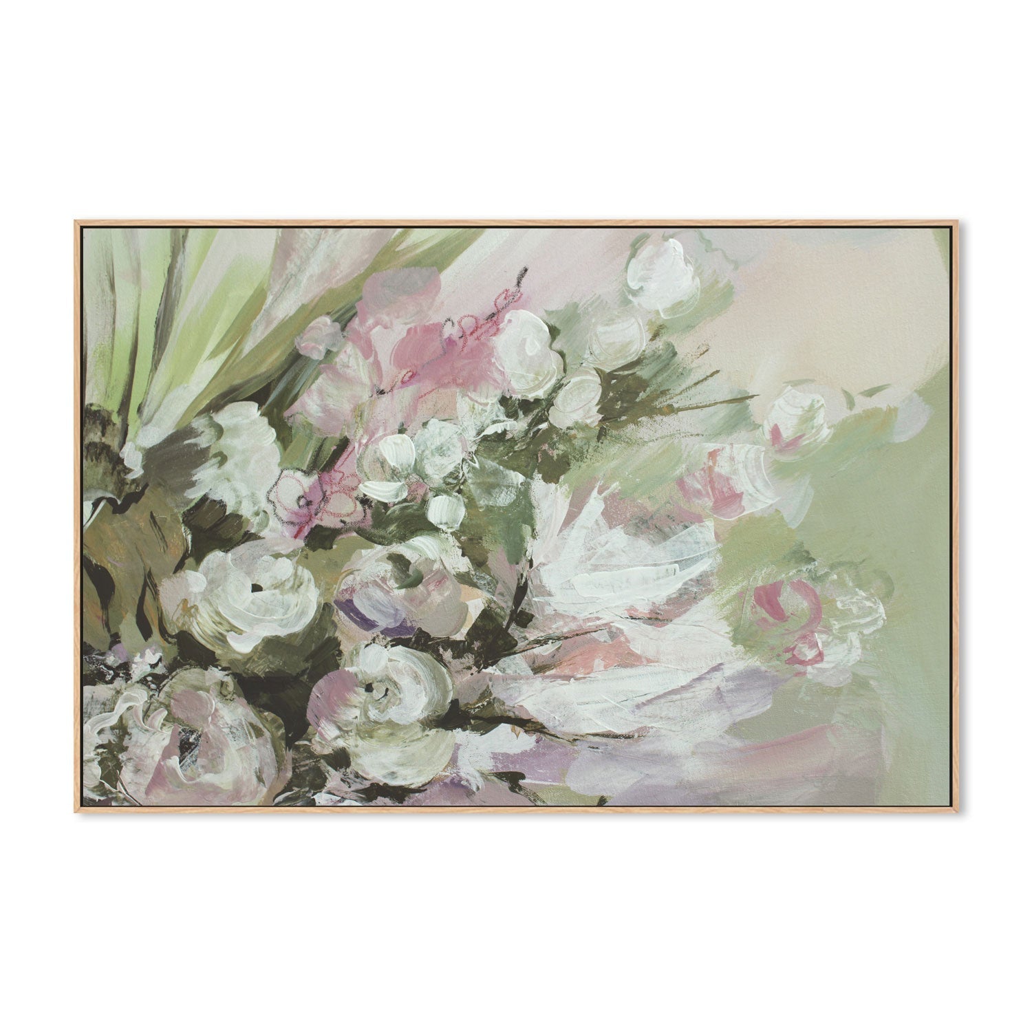 wall-art-print-canvas-poster-framed-Flower, Style A , By Amelia Aveline-4