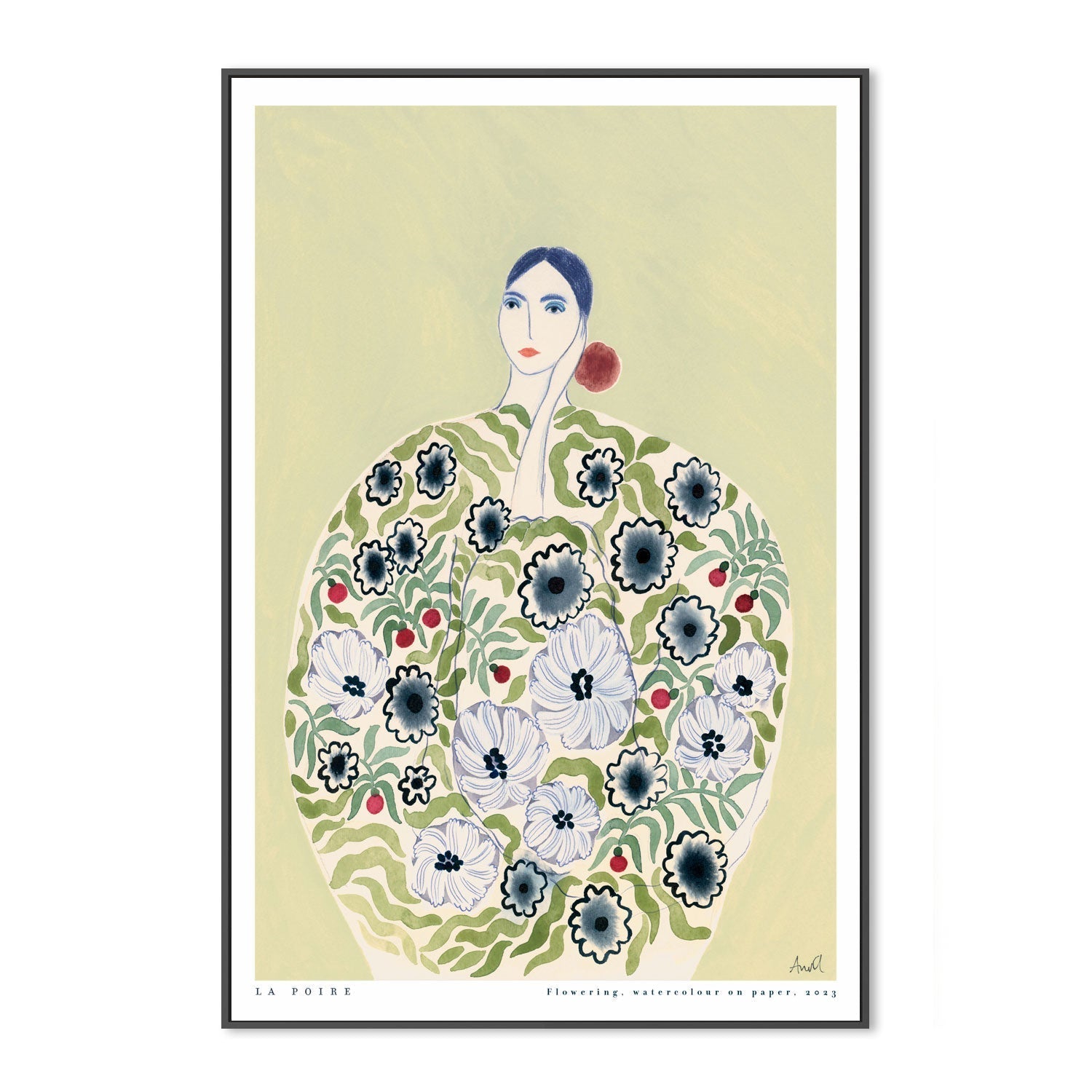 wall-art-print-canvas-poster-framed-Flowering , By La Poire-GIOIA-WALL-ART