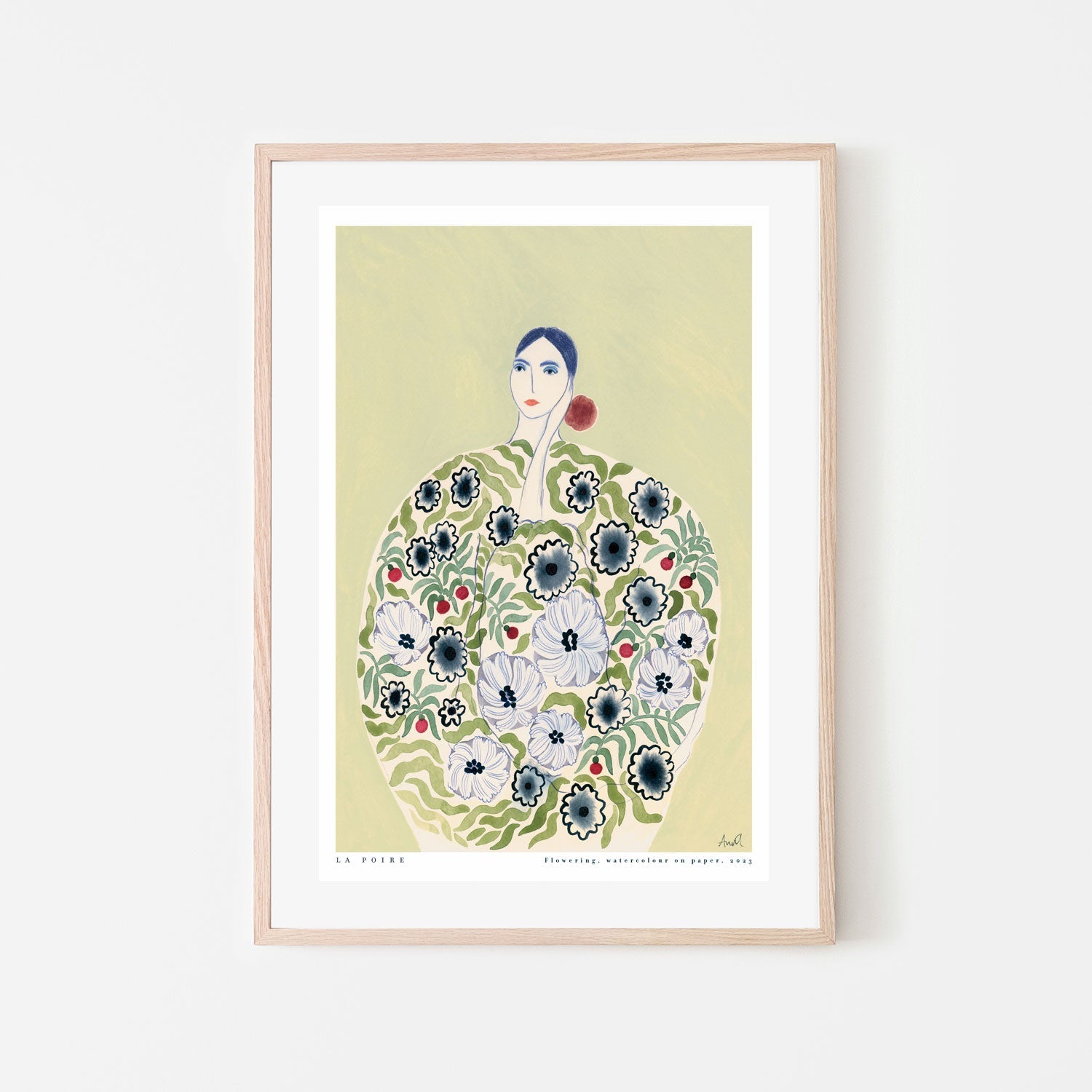 wall-art-print-canvas-poster-framed-Flowering , By La Poire-GIOIA-WALL-ART