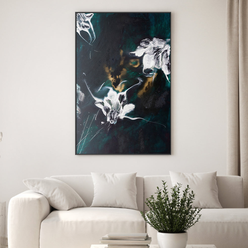 wall-art-print-canvas-poster-framed-Flowering Danube , By Françoise Wattré-2