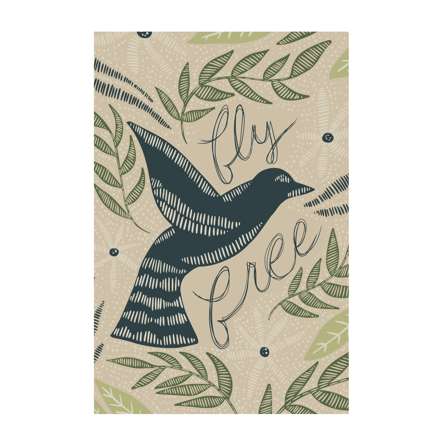 wall-art-print-canvas-poster-framed-Fly Free , By Emily Wood-1