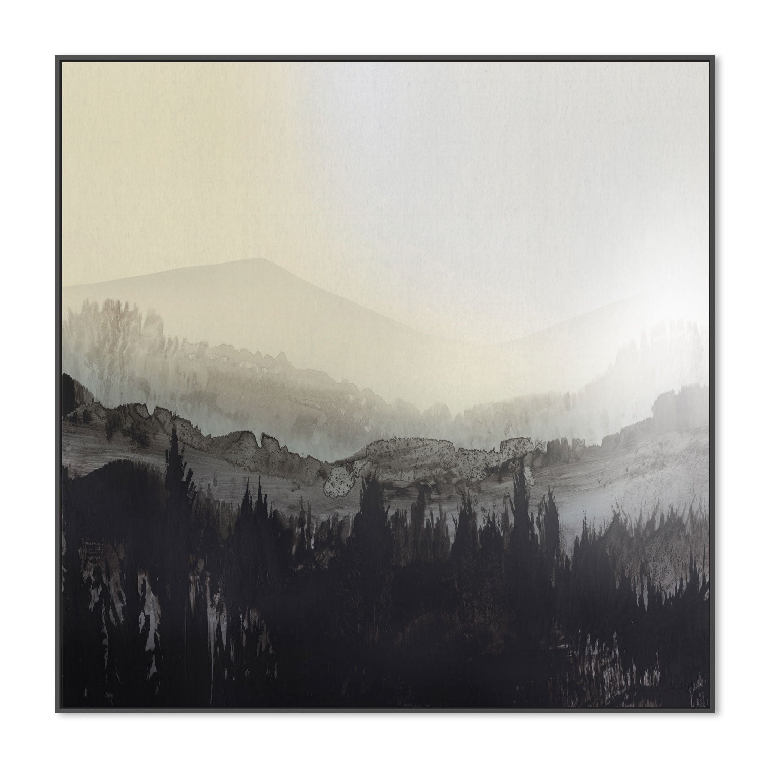 wall-art-print-canvas-poster-framed-Forest View , By Dan Hobday-GIOIA-WALL-ART