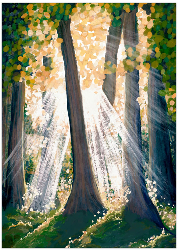 wall-art-print-canvas-poster-framed-Forestlight , By EMELIEmaria-1