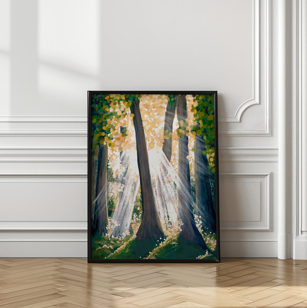 wall-art-print-canvas-poster-framed-Forestlight , By EMELIEmaria-2