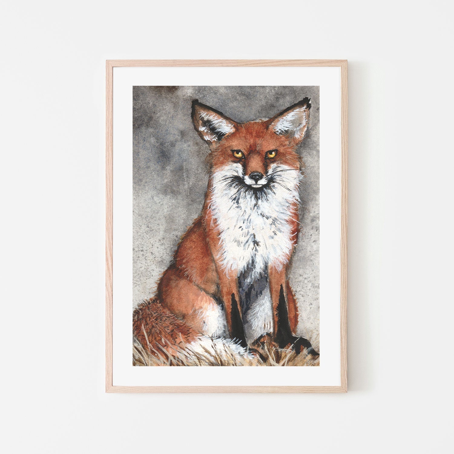 wall-art-print-canvas-poster-framed-Foxy , By Maggie Vandewalle-GIOIA-WALL-ART