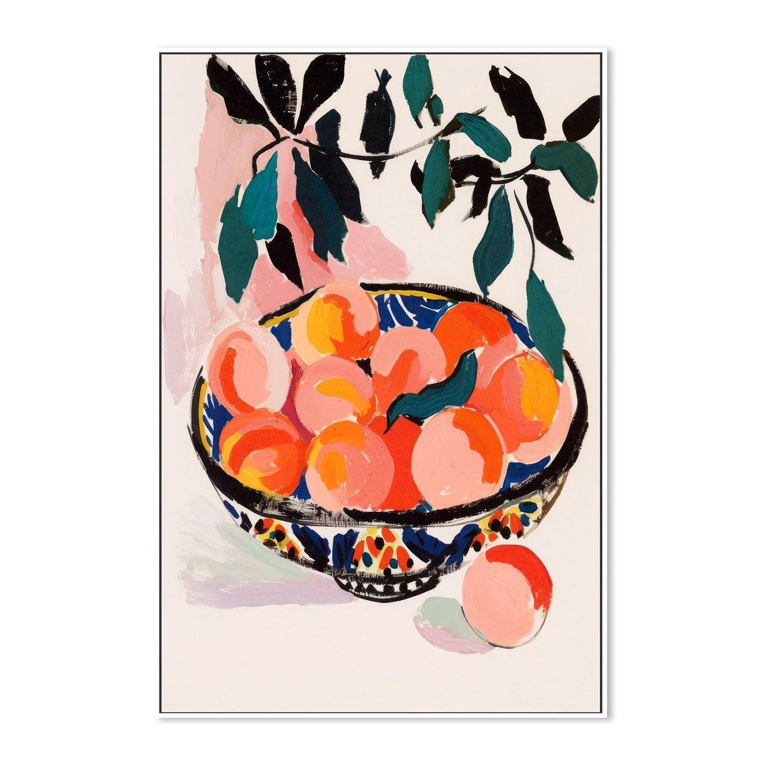 wall-art-print-canvas-poster-framed-Fresh Peaches-5