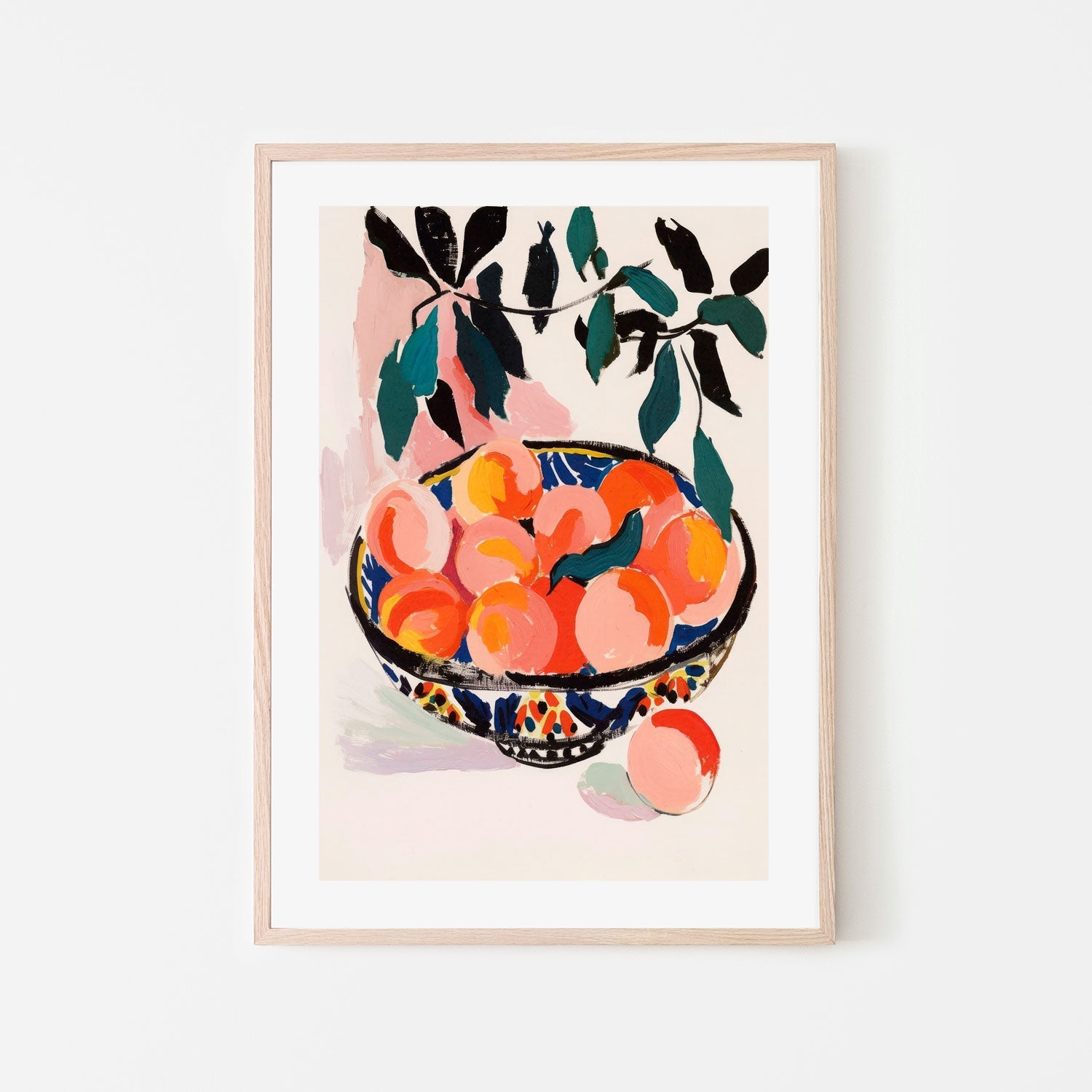 wall-art-print-canvas-poster-framed-Fresh Peaches-6