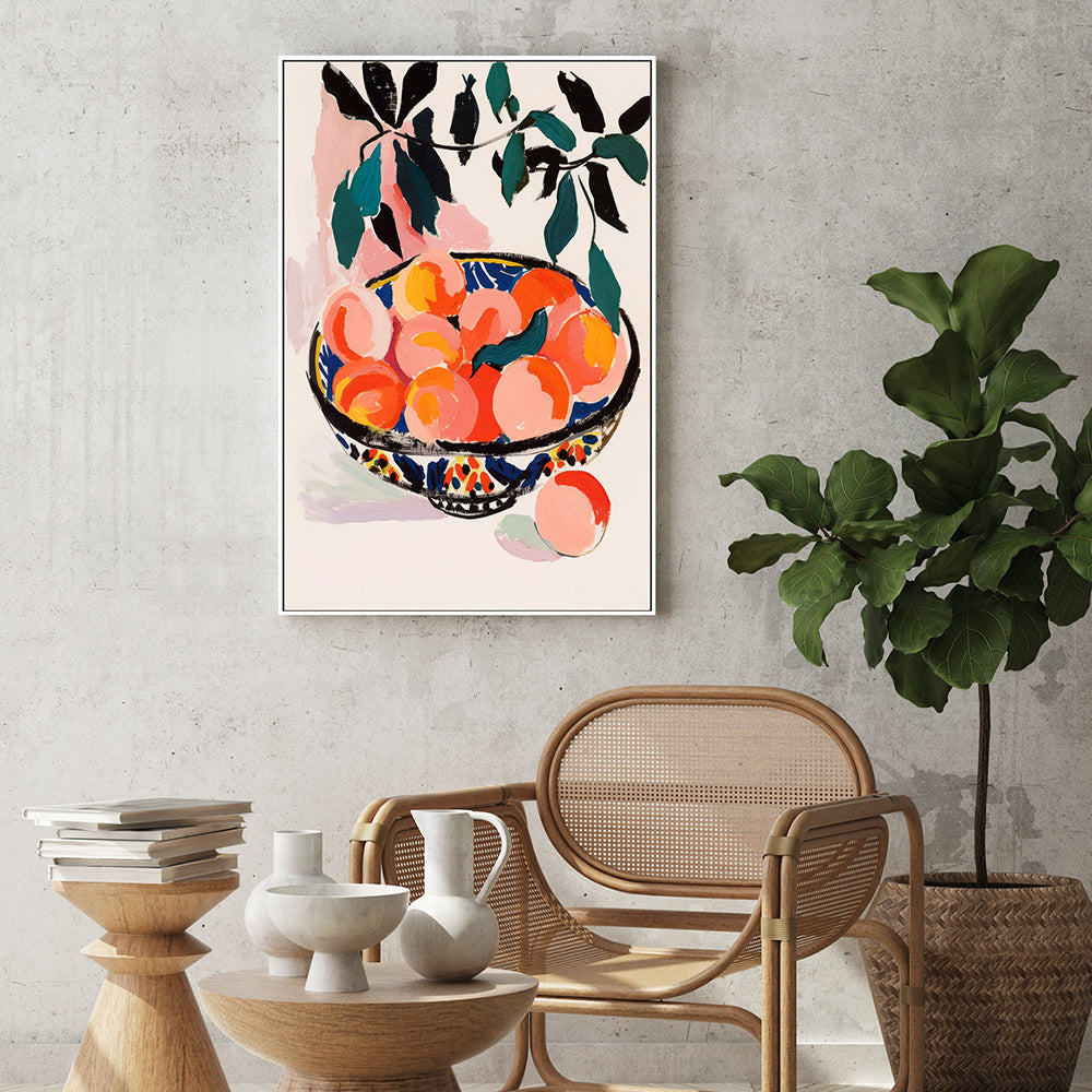 wall-art-print-canvas-poster-framed-Fresh Peaches-7