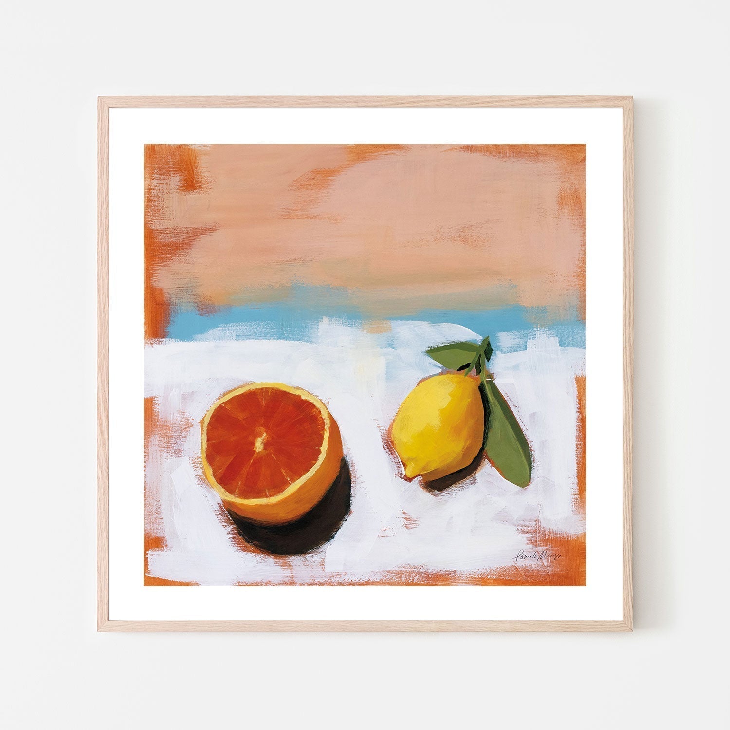 wall-art-print-canvas-poster-framed-Fruit and Cheer, Style A-by-Pamela Munger-Gioia Wall Art