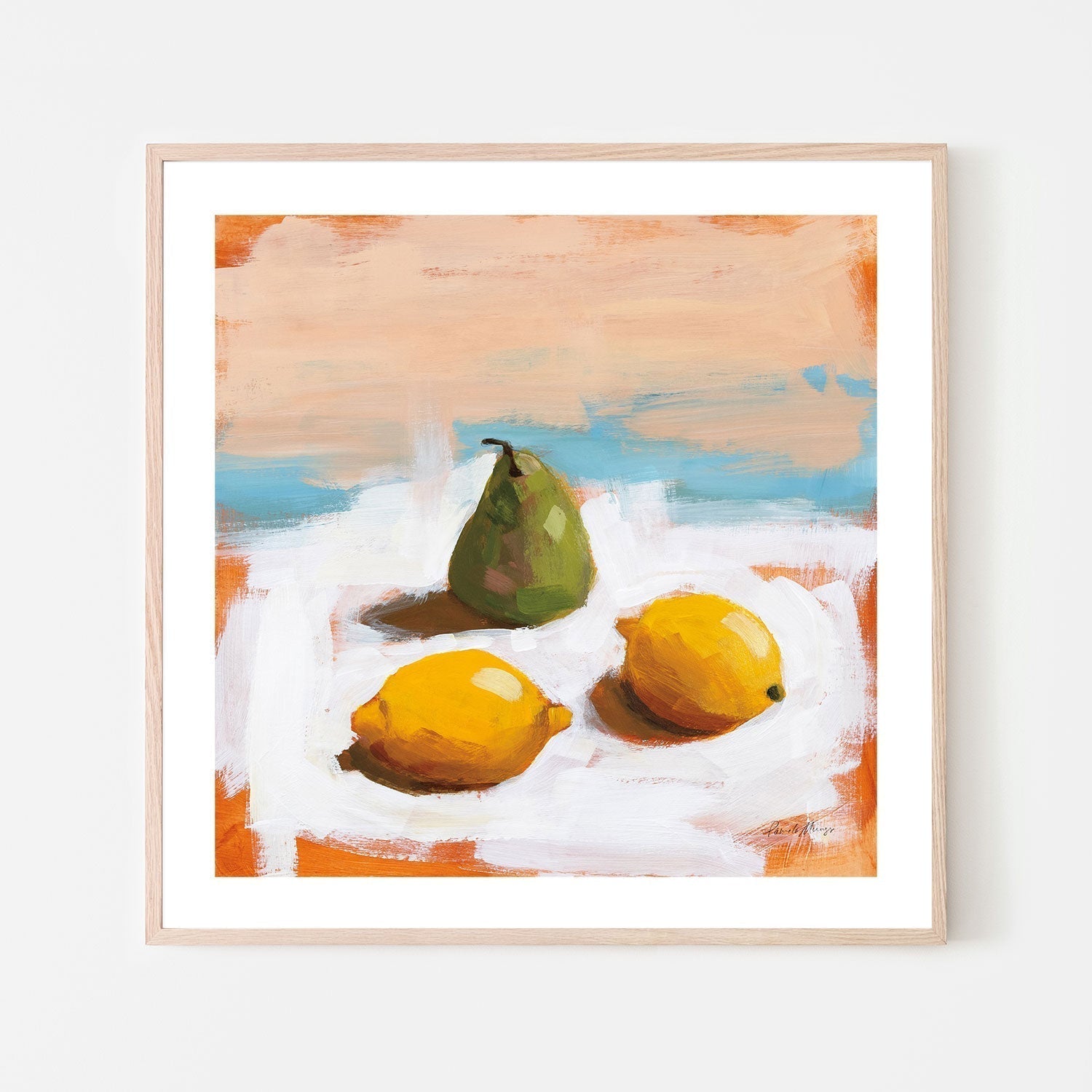 wall-art-print-canvas-poster-framed-Fruit and Cheer, Style B-by-Pamela Munger-Gioia Wall Art