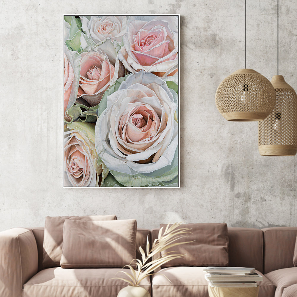 wall-art-print-canvas-poster-framed-Frutteto Roses , By Hsin Lin-GIOIA-WALL-ART