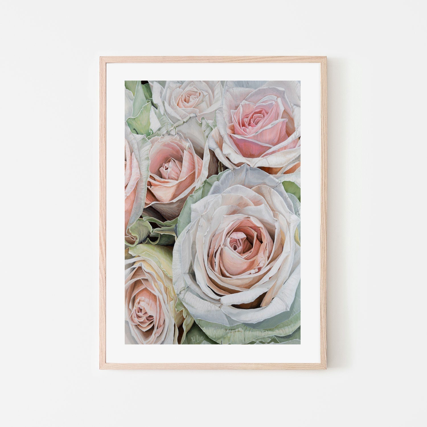 wall-art-print-canvas-poster-framed-Frutteto Roses , By Hsin Lin-GIOIA-WALL-ART