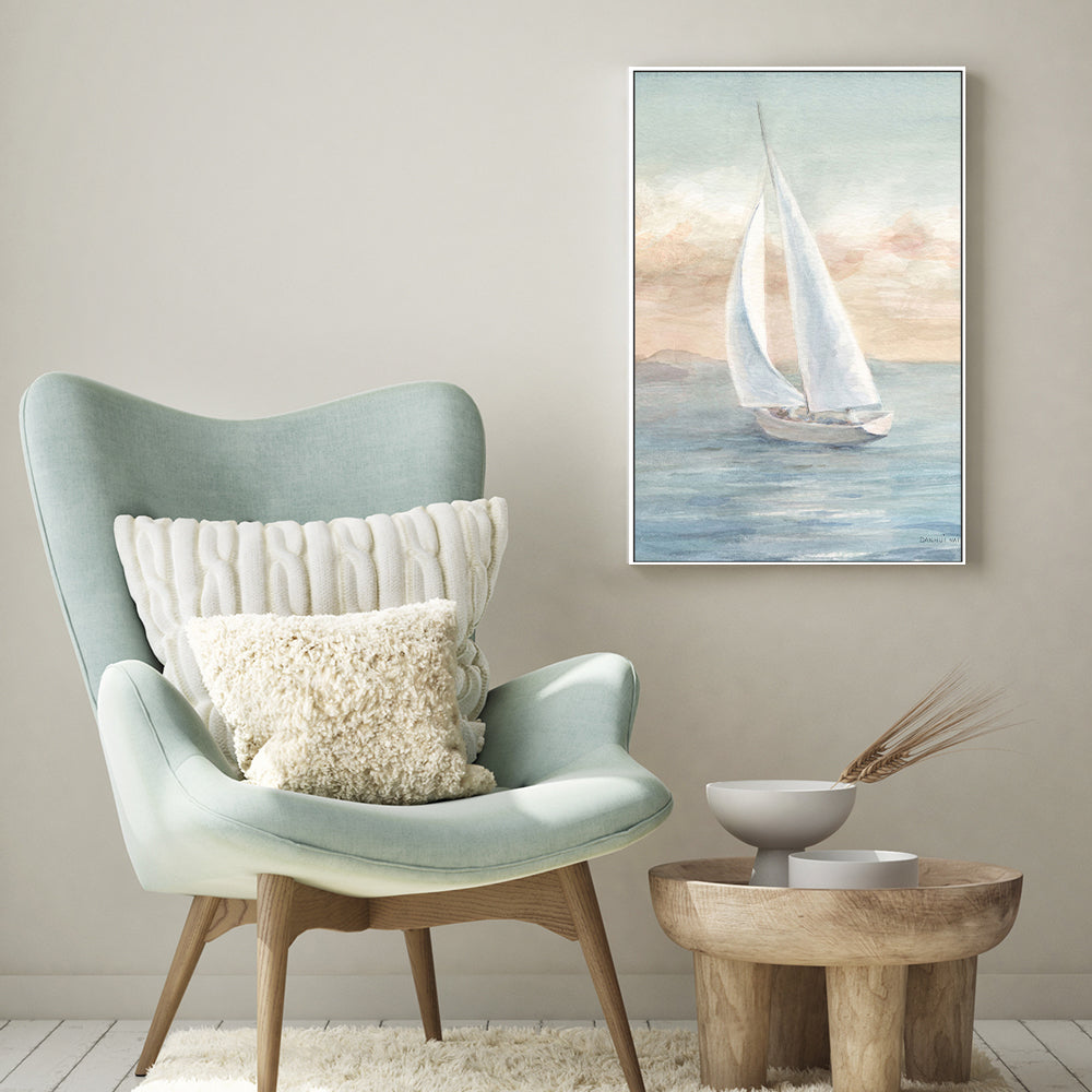 wall-art-print-canvas-poster-framed-Full Sail, Style B-by-Danhui Nai-Gioia Wall Art