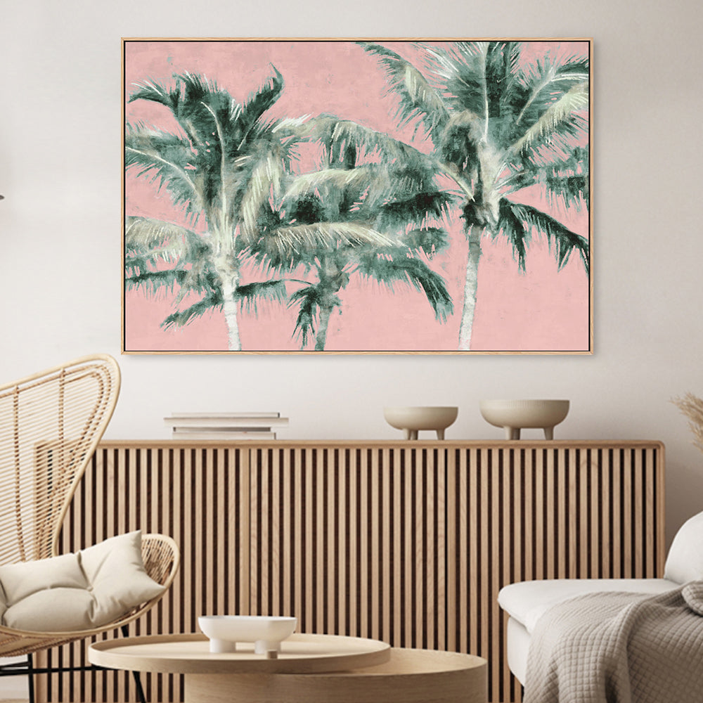 wall-art-print-canvas-poster-framed-Fun Palms, Style A , By Nina Blue-2