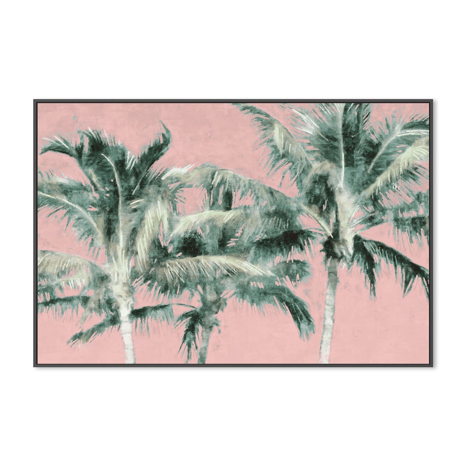 wall-art-print-canvas-poster-framed-Fun Palms, Style A , By Nina Blue-3