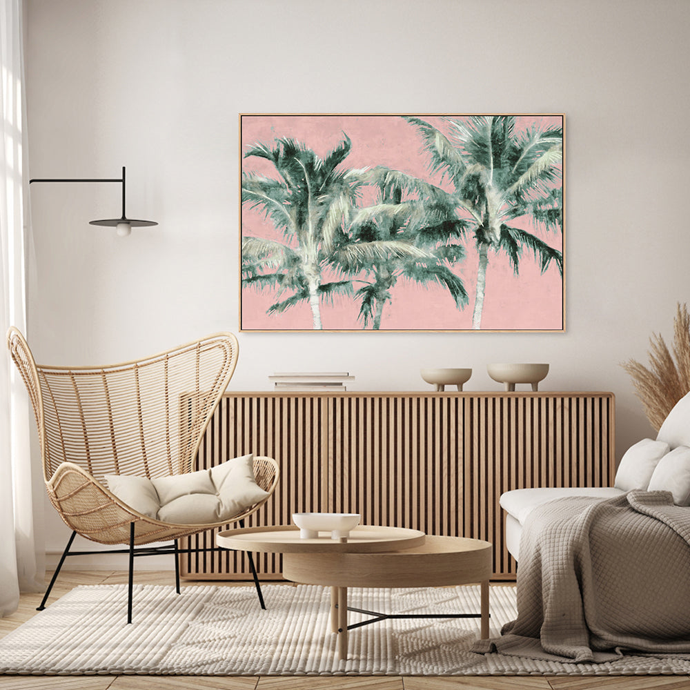 wall-art-print-canvas-poster-framed-Fun Palms, Style A , By Nina Blue-7