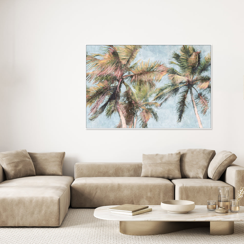 wall-art-print-canvas-poster-framed-Fun Palms, Style A , By Nina Blue-7