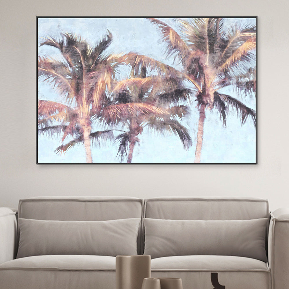 wall-art-print-canvas-poster-framed-Fun Palms, Style B , By Nina Blue-2