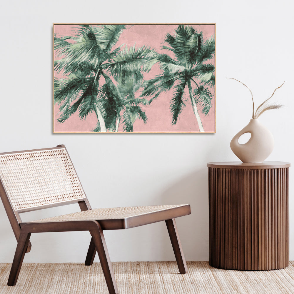 wall-art-print-canvas-poster-framed-Fun Palms, Style B , By Nina Blue-2