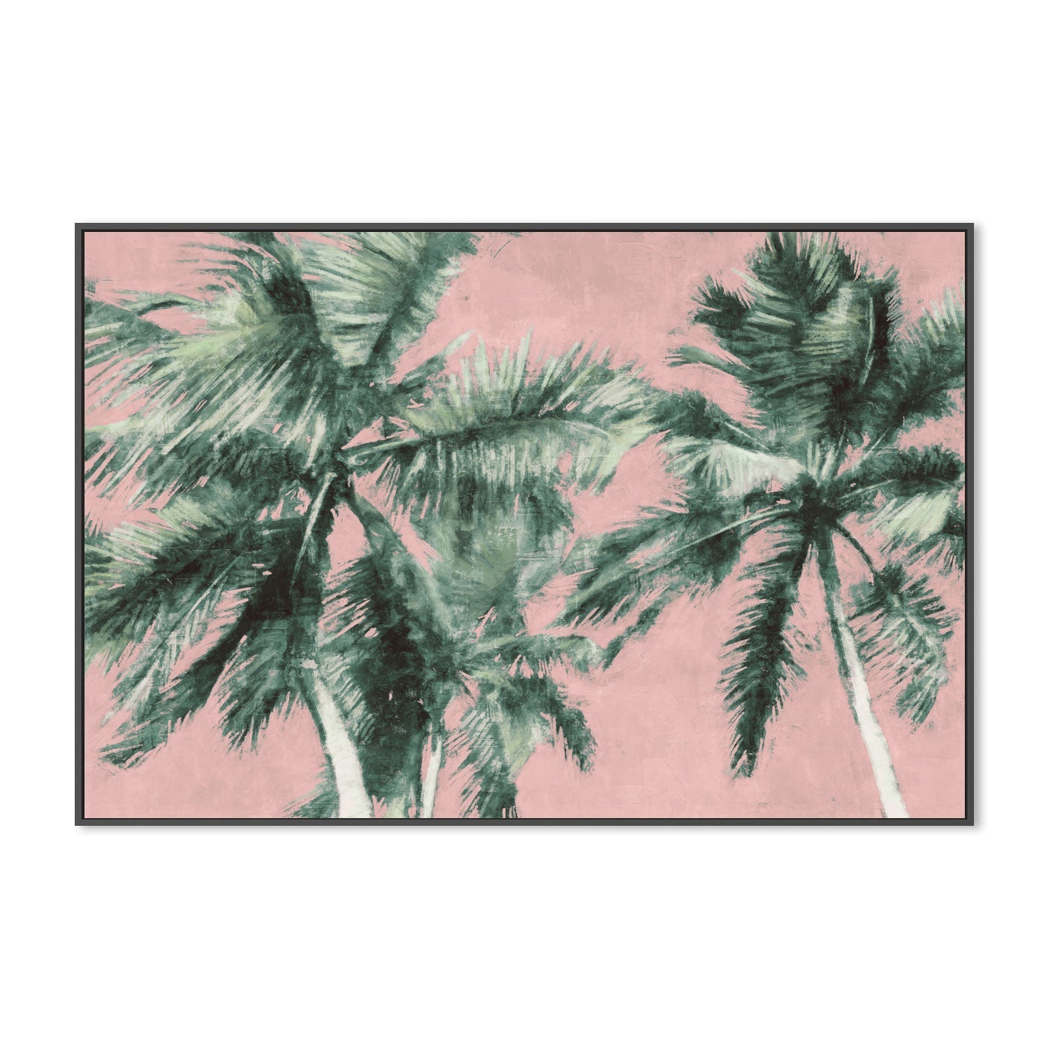 wall-art-print-canvas-poster-framed-Fun Palms, Style B , By Nina Blue-3