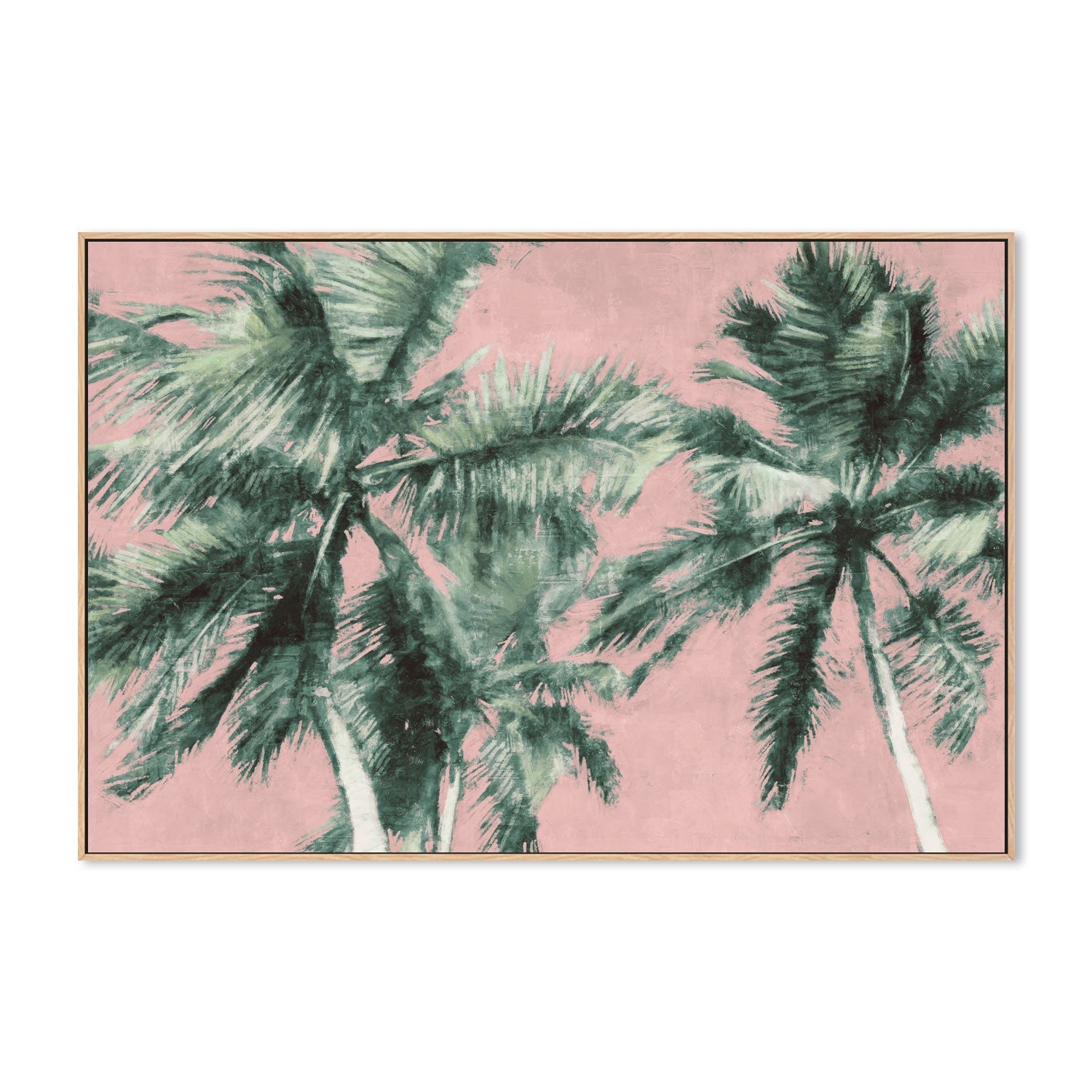 wall-art-print-canvas-poster-framed-Fun Palms, Style B , By Nina Blue-4