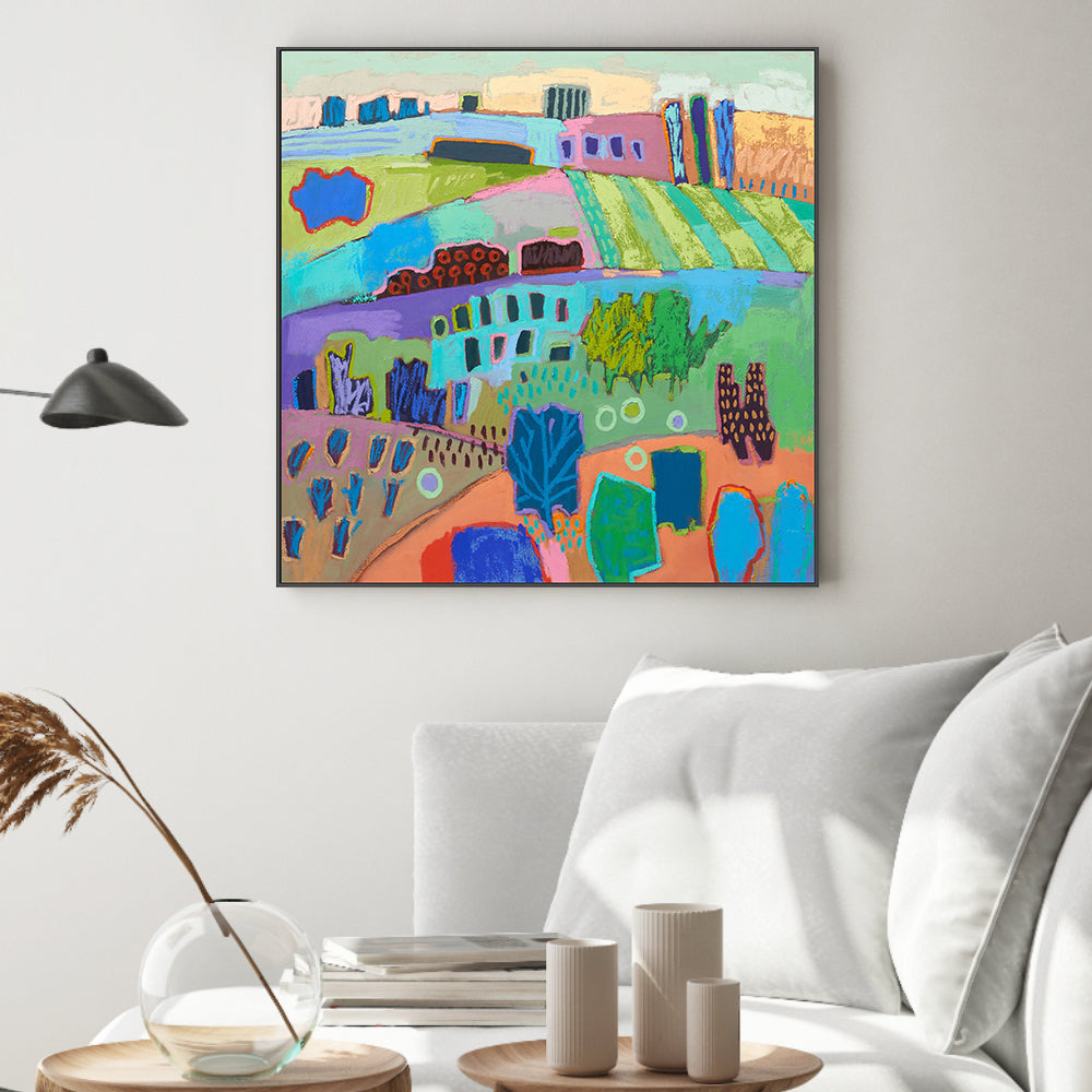 wall-art-print-canvas-poster-framed-Funky Landscape-2