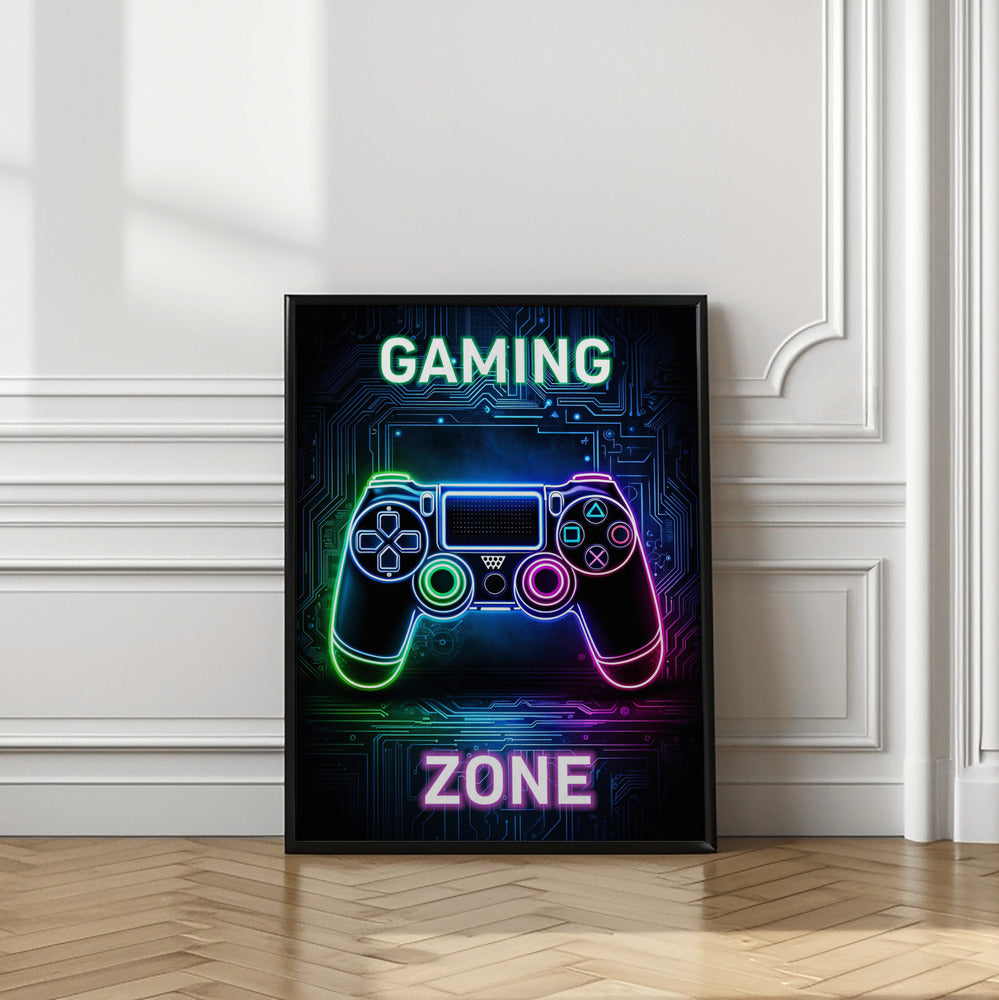 wall-art-print-canvas-poster-framed-Gaming Zone , By Andreas Magnusson-2