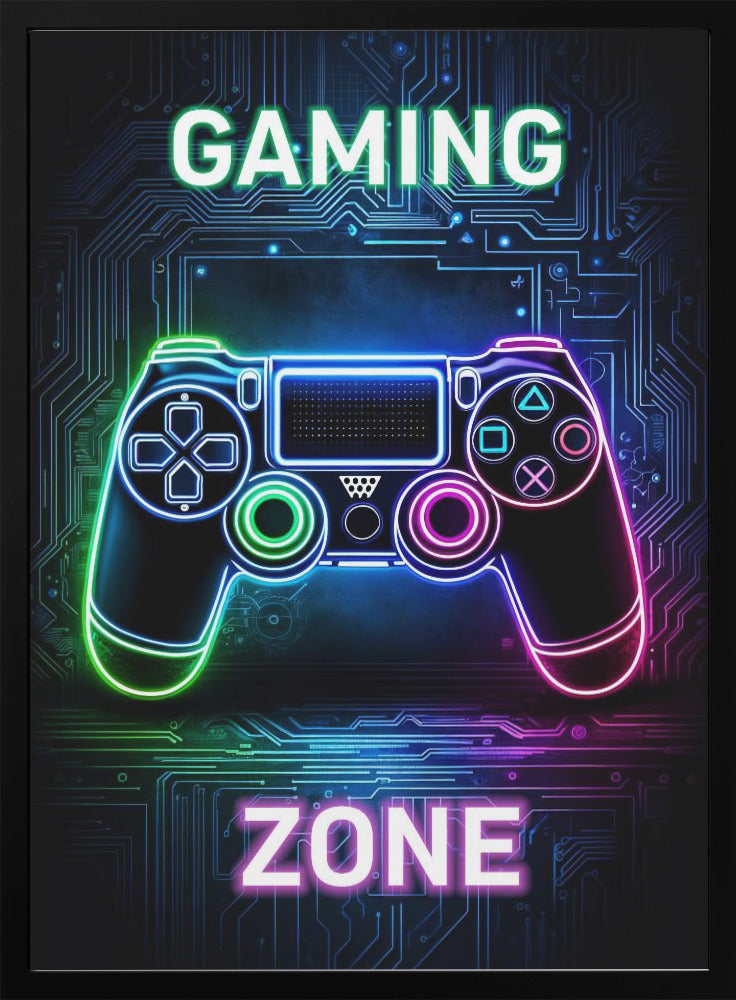 wall-art-print-canvas-poster-framed-Gaming Zone , By Andreas Magnusson-3