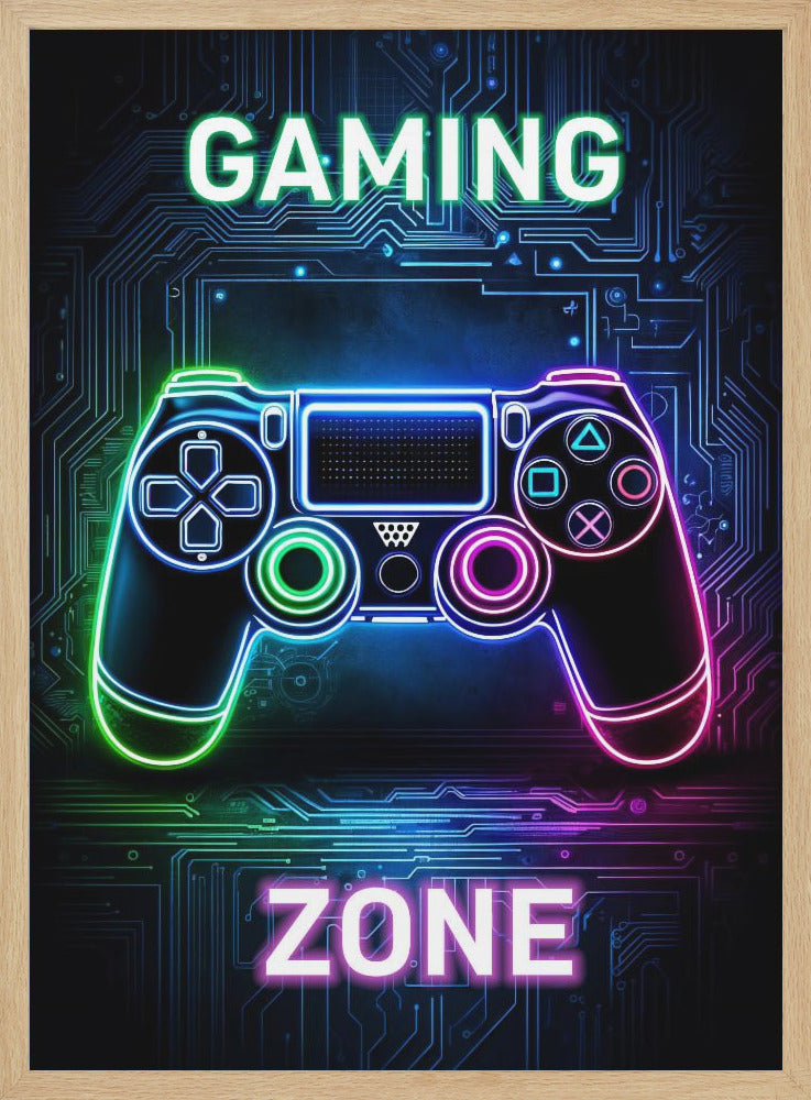 wall-art-print-canvas-poster-framed-Gaming Zone , By Andreas Magnusson-4