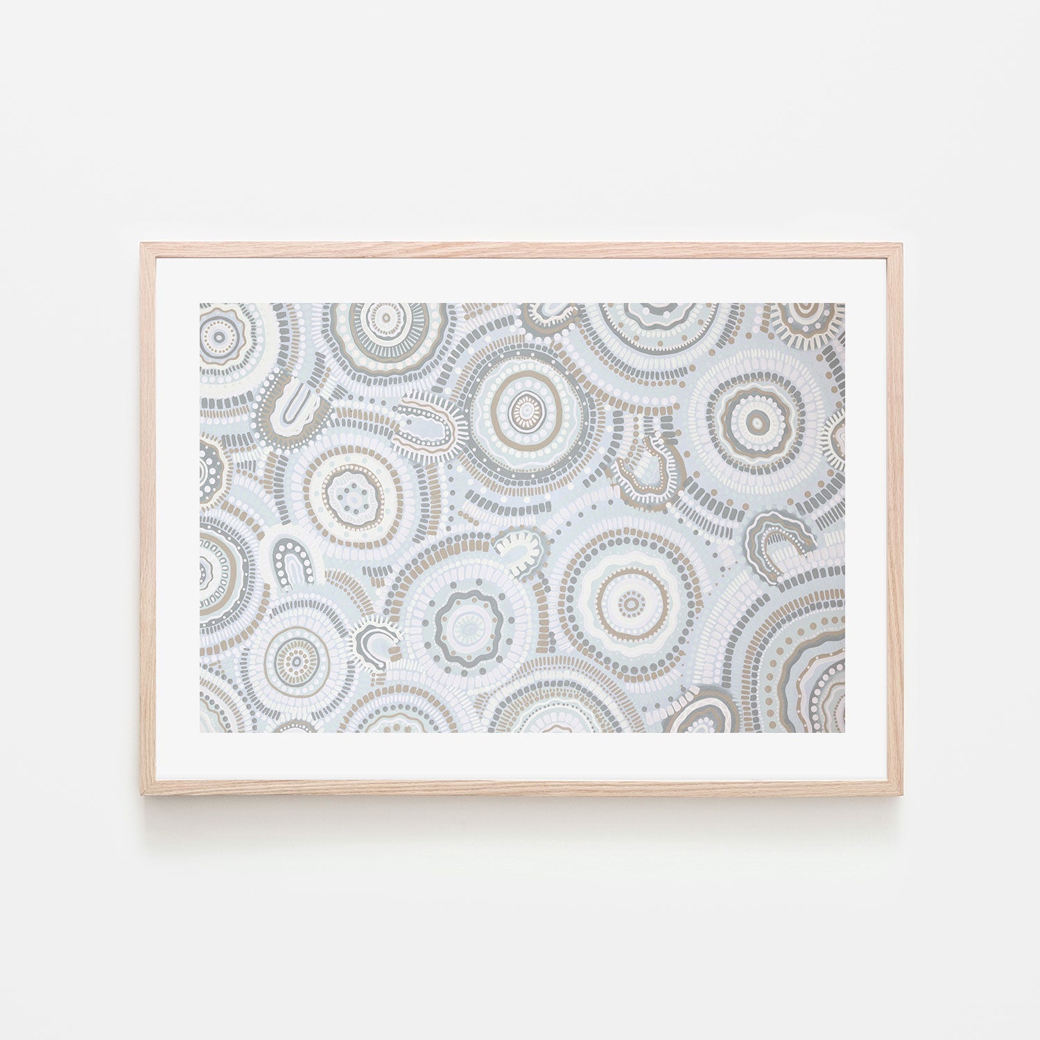 wall-art-print-canvas-poster-framed-Gathering Bora Rings Among The Pastel Blue Hills , By Leah Cummins-GIOIA-WALL-ART