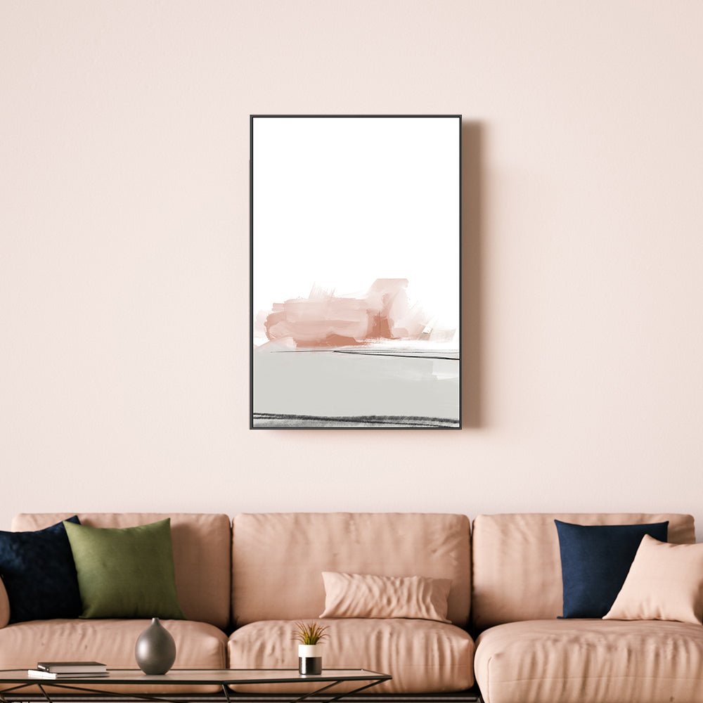 wall-art-print-canvas-poster-framed-Gentle Abstract, Style B , By Karine Tonial Grimm-GIOIA-WALL-ART