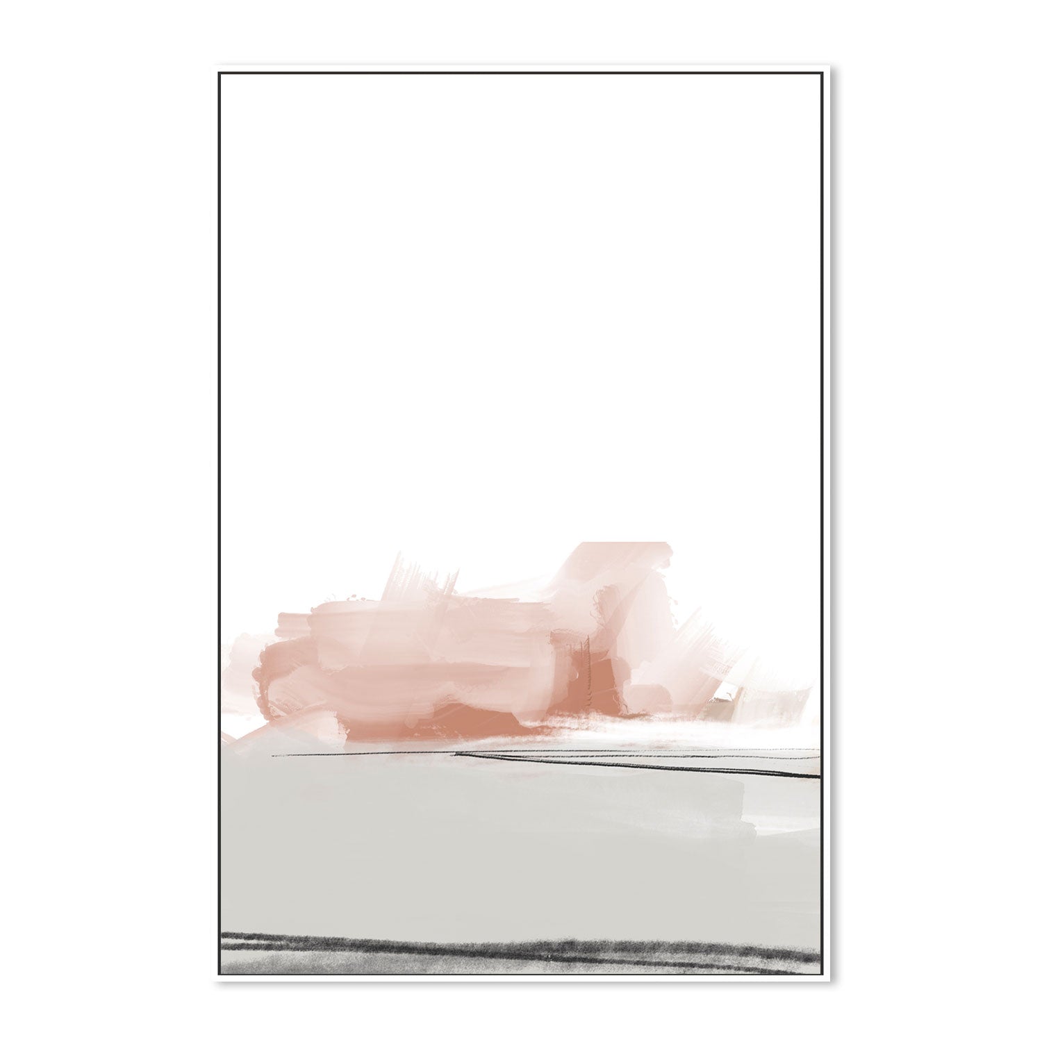 wall-art-print-canvas-poster-framed-Gentle Abstract, Style B , By Karine Tonial Grimm-GIOIA-WALL-ART