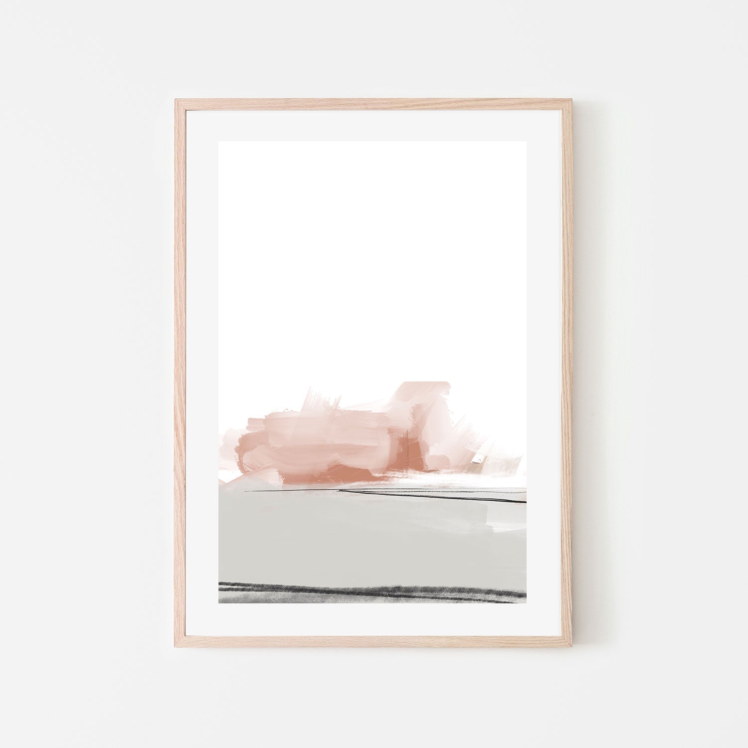 wall-art-print-canvas-poster-framed-Gentle Abstract, Style B , By Karine Tonial Grimm-GIOIA-WALL-ART