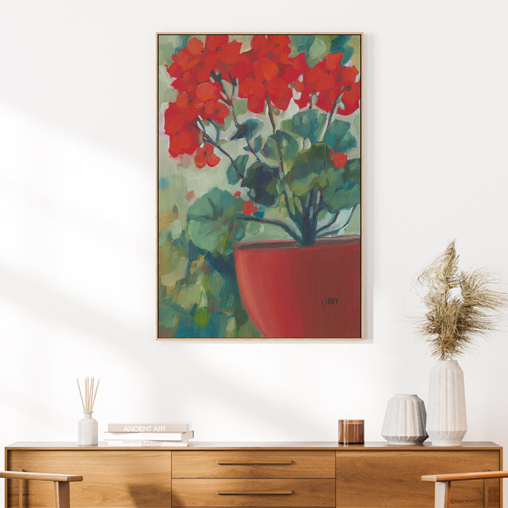 wall-art-print-canvas-poster-framed-Geranium Dream , By Libby Anderson-GIOIA-WALL-ART