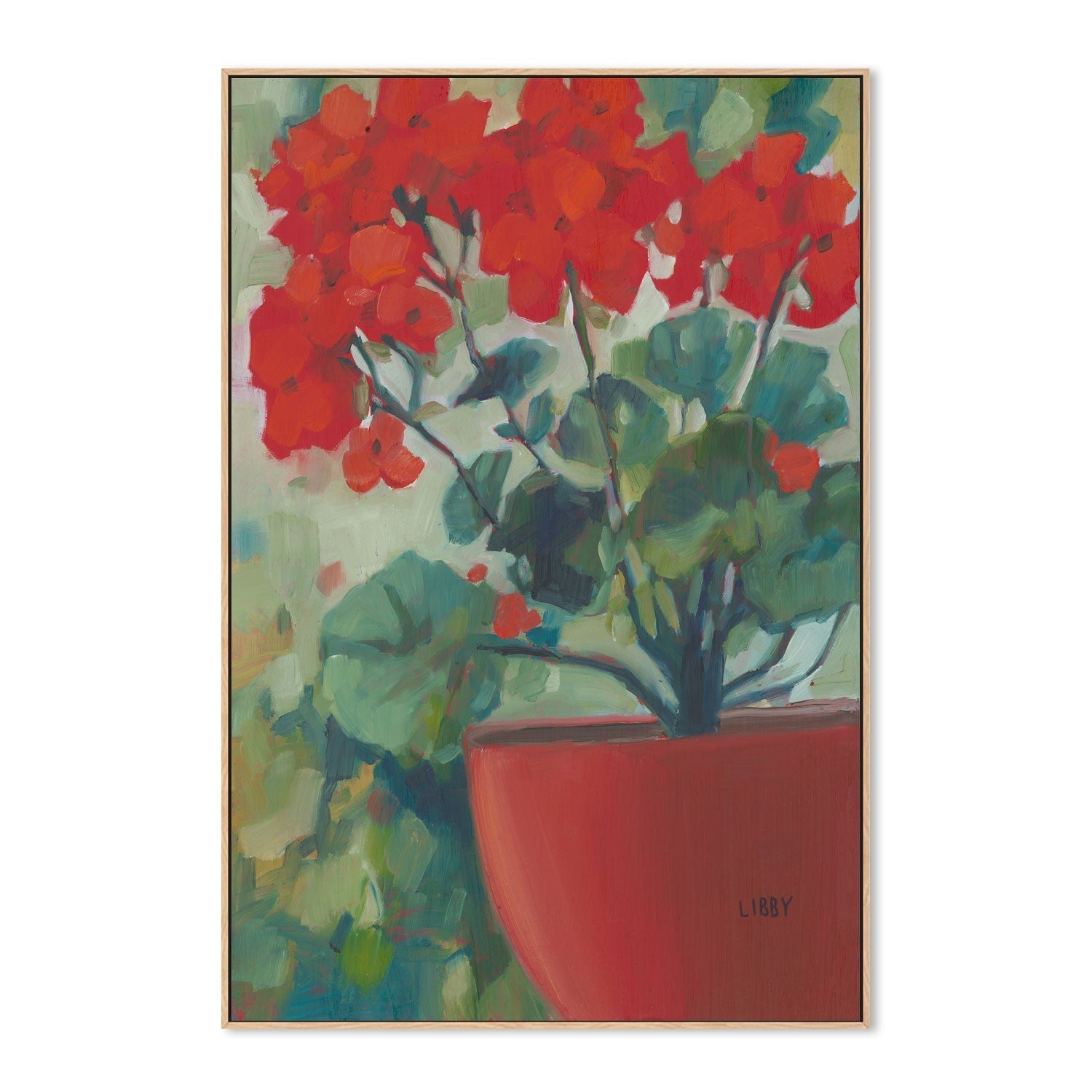 wall-art-print-canvas-poster-framed-Geranium Dream , By Libby Anderson-GIOIA-WALL-ART