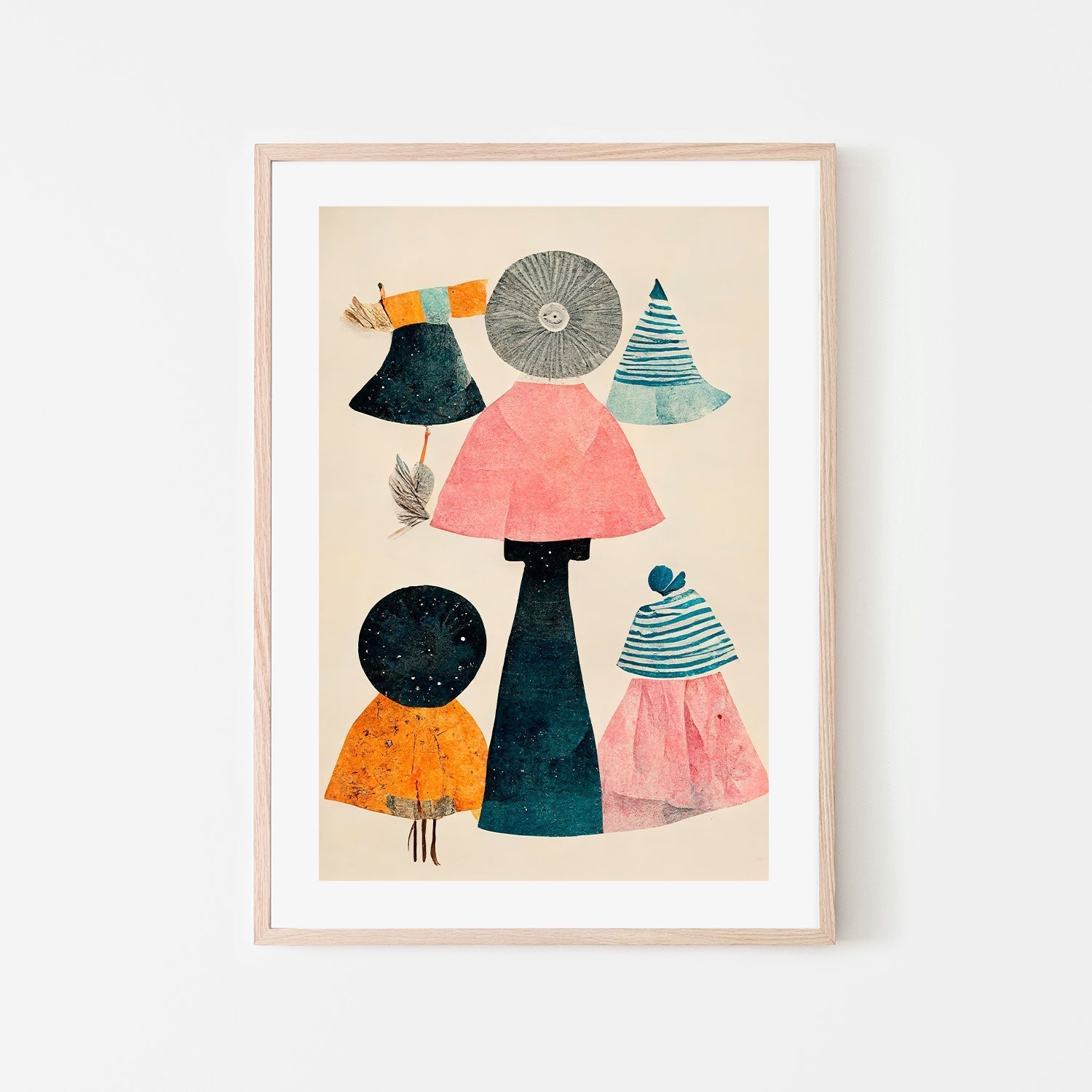 wall-art-print-canvas-poster-framed-Giant Mushroom , By Treechild-GIOIA-WALL-ART