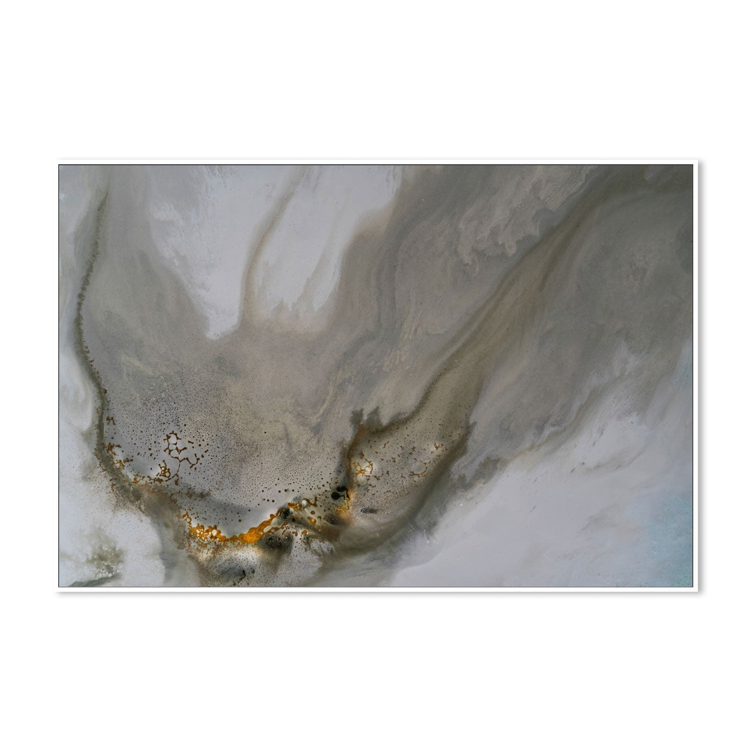 wall-art-print-canvas-poster-framed-Gilded Flowing , By Petra Meikle-5