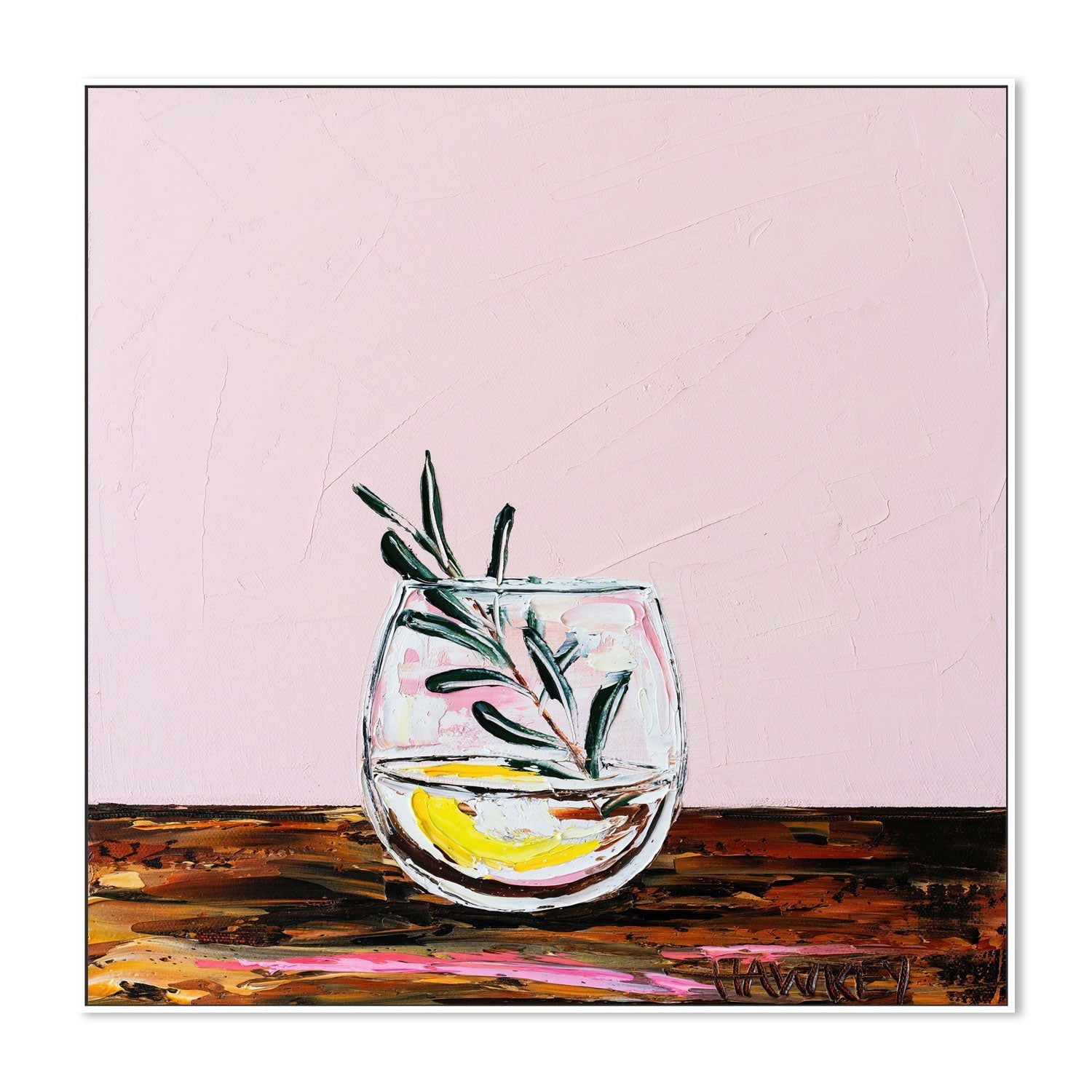 wall-art-print-canvas-poster-framed-Gin And Pink Master , By Angela Hawkey-5