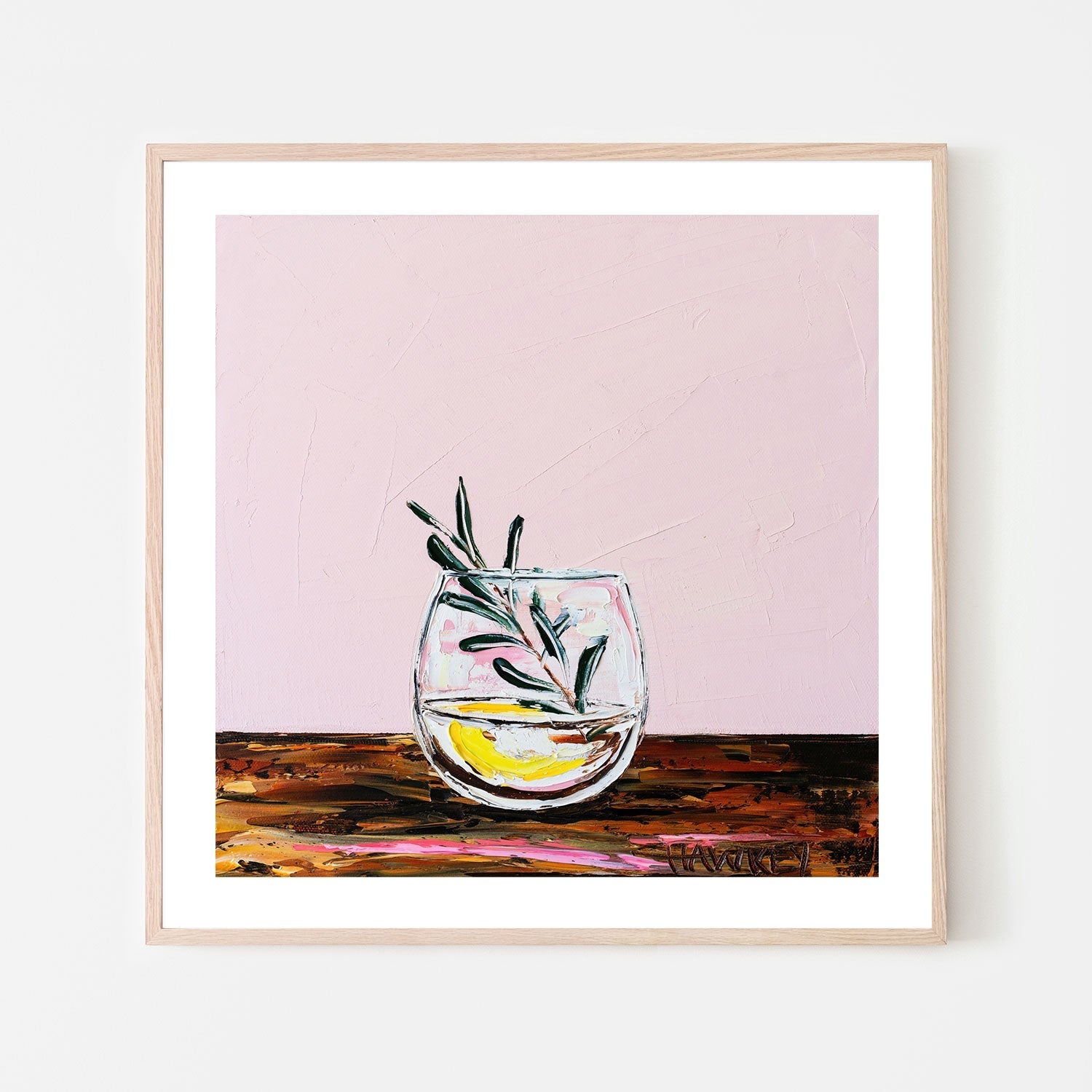 wall-art-print-canvas-poster-framed-Gin And Pink Master , By Angela Hawkey-6