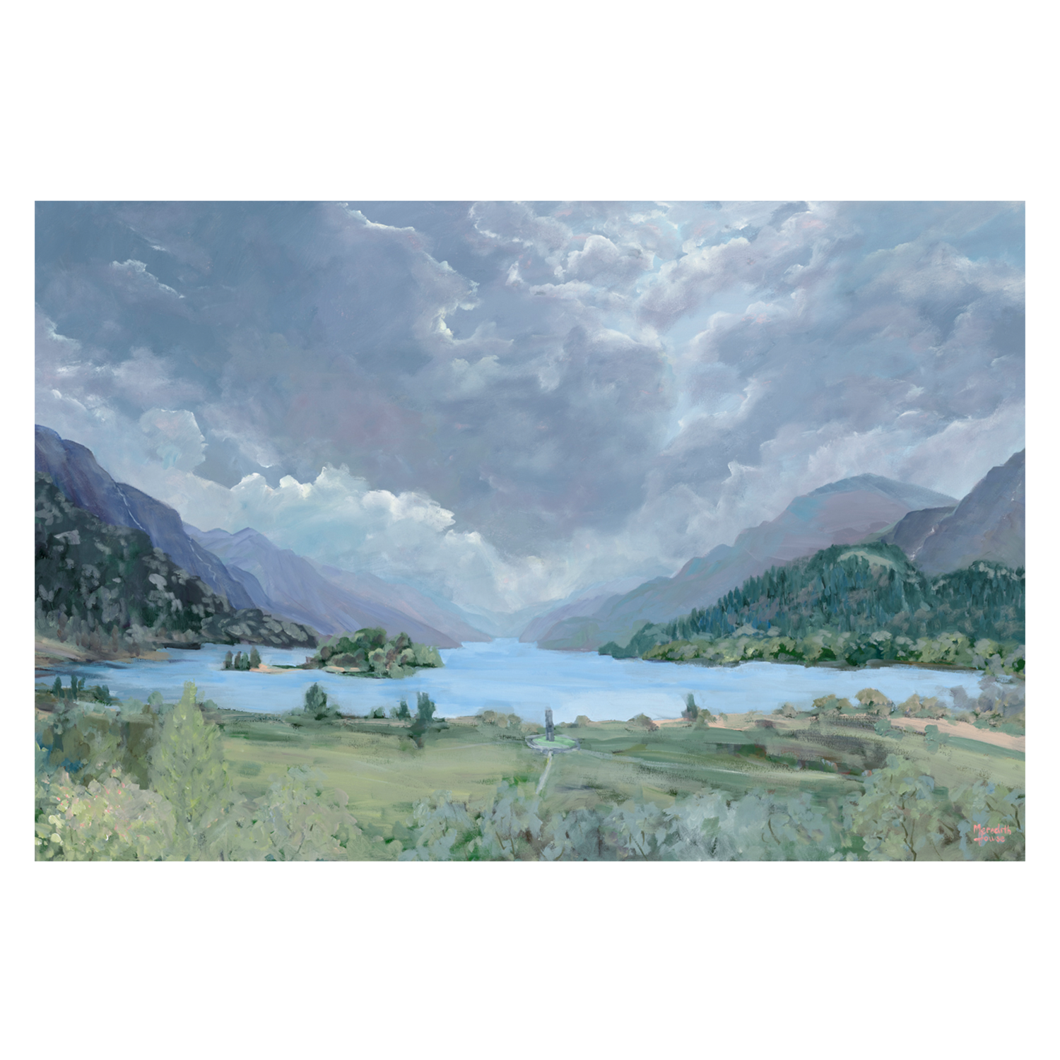 wall-art-print-canvas-poster-framed-Glenfinnan , By Meredith Howse-1