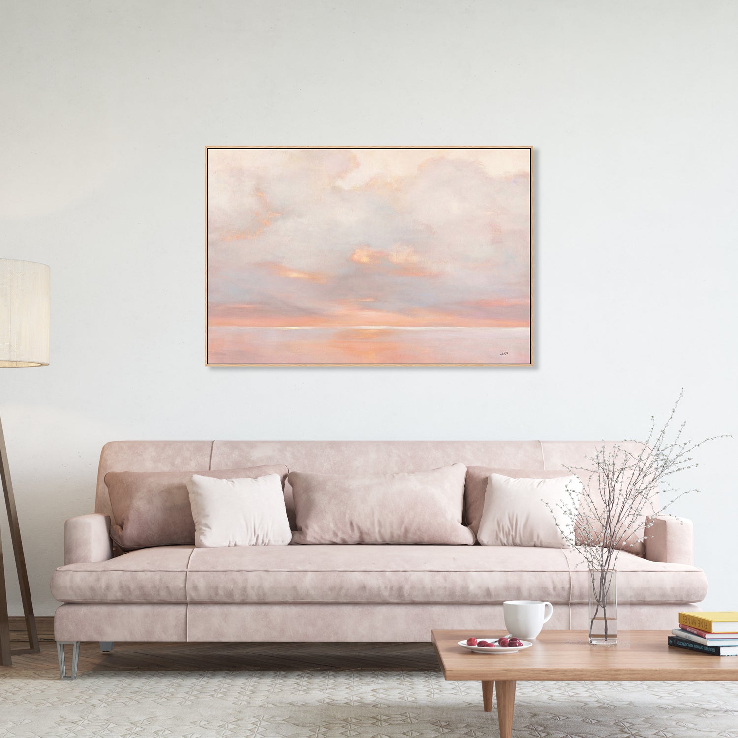 wall-art-print-canvas-poster-framed-Glint on the Horizon-by-Julia Purinton-Gioia Wall Art