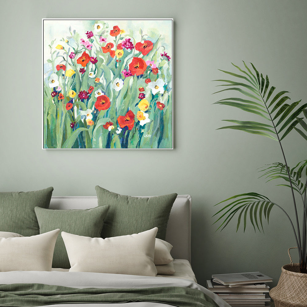 wall-art-print-canvas-poster-framed-Glorious Garden , By Libby Anderson-GIOIA-WALL-ART