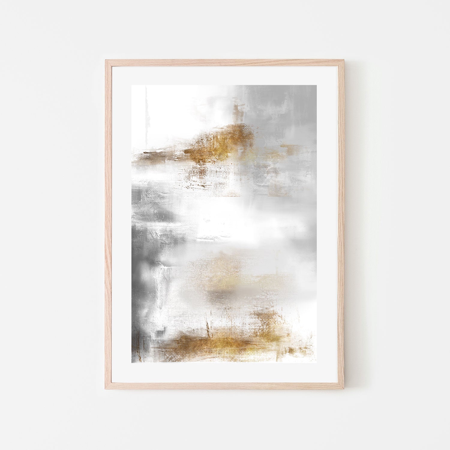 wall-art-print-canvas-poster-framed-Gold and Silver, Style B-GIOIA-WALL-ART