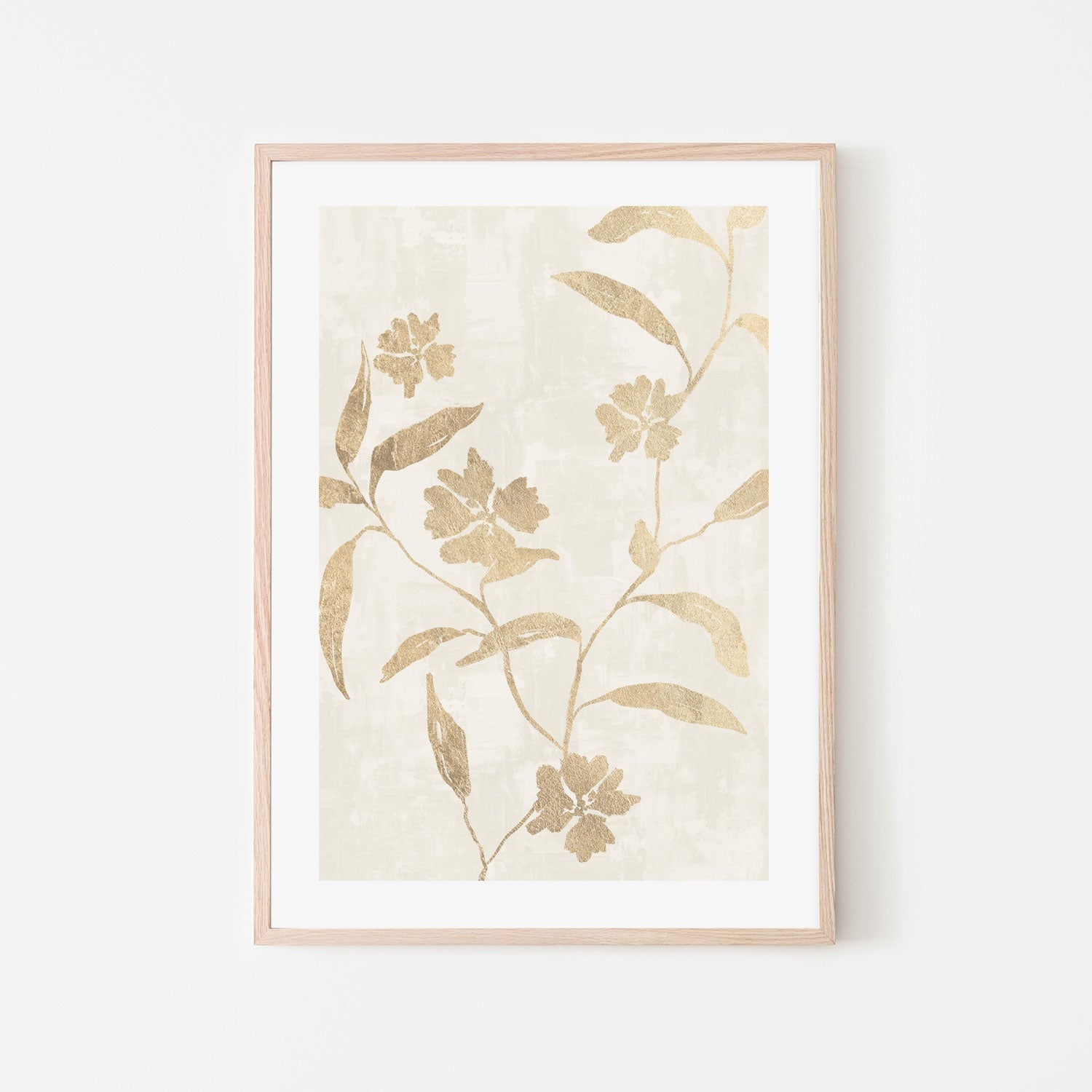 wall-art-print-canvas-poster-framed-Gold Branch, Style A , By Nina Blue-6