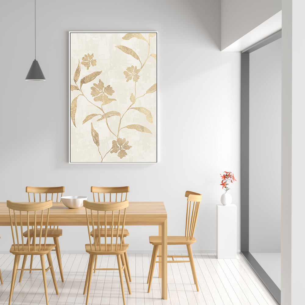 wall-art-print-canvas-poster-framed-Gold Branch, Style A , By Nina Blue-7