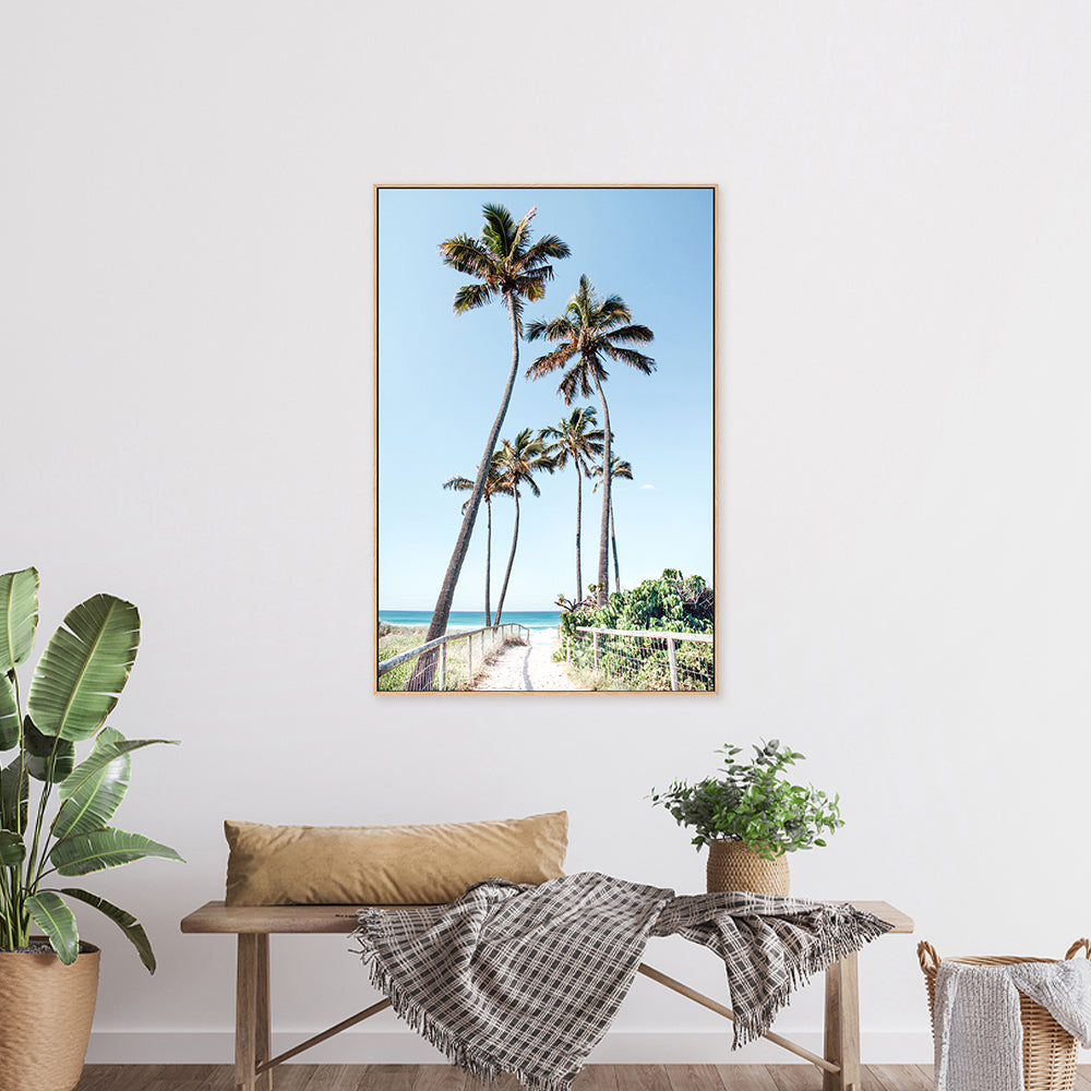 wall-art-print-canvas-poster-framed-Gold Coast Palms , By Kellie Morris-GIOIA-WALL-ART